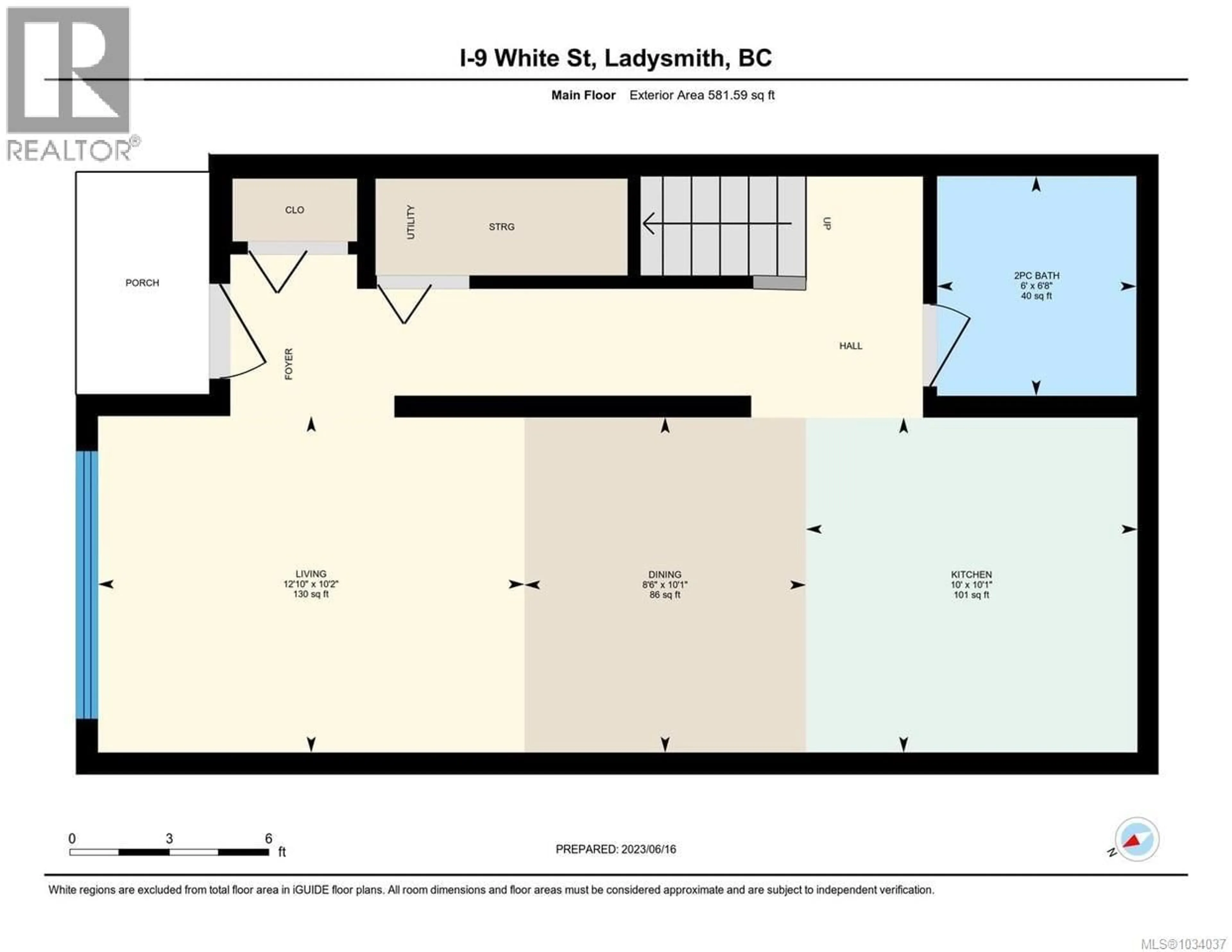 Floor plan for I - 9 WHITE STREET, Ladysmith British Columbia V9G1A2