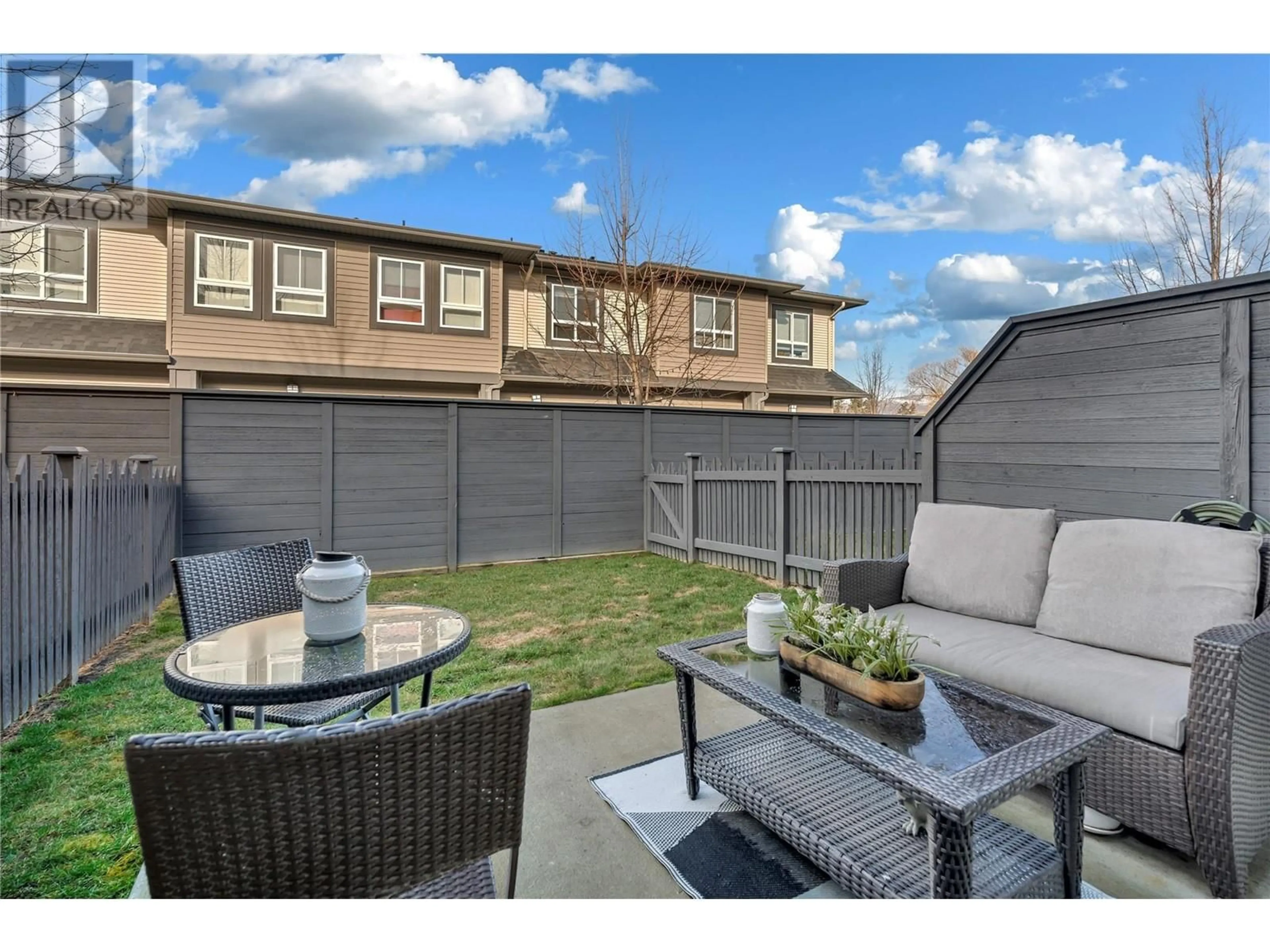 Patio, mountain view for 35 - 680 OLD MEADOWS ROAD, Kelowna British Columbia V1W5L4
