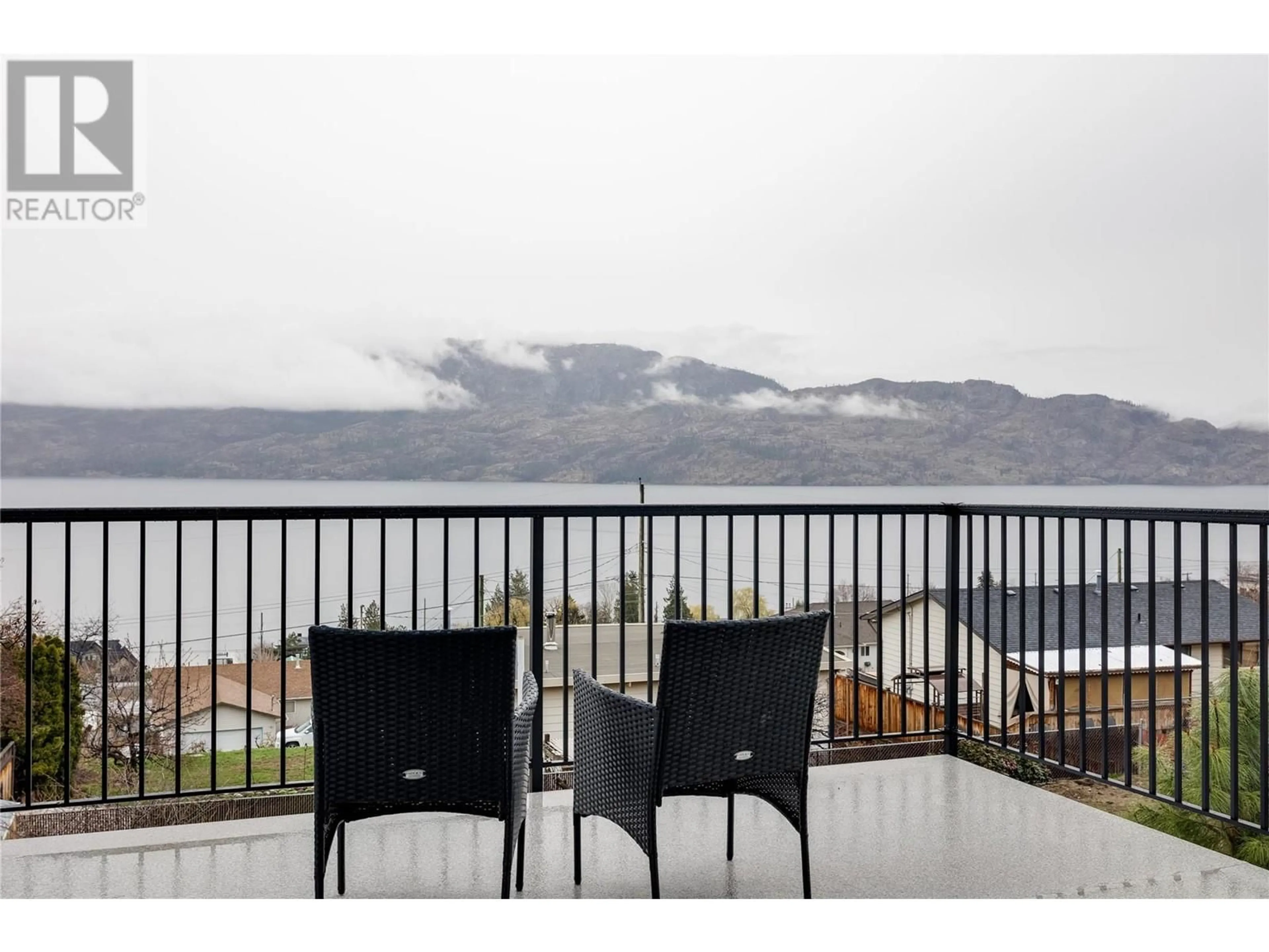 Balcony in the apartment, water/lake/river/ocean view for 5253 CLARENCE ROAD, Peachland British Columbia V0H1X2