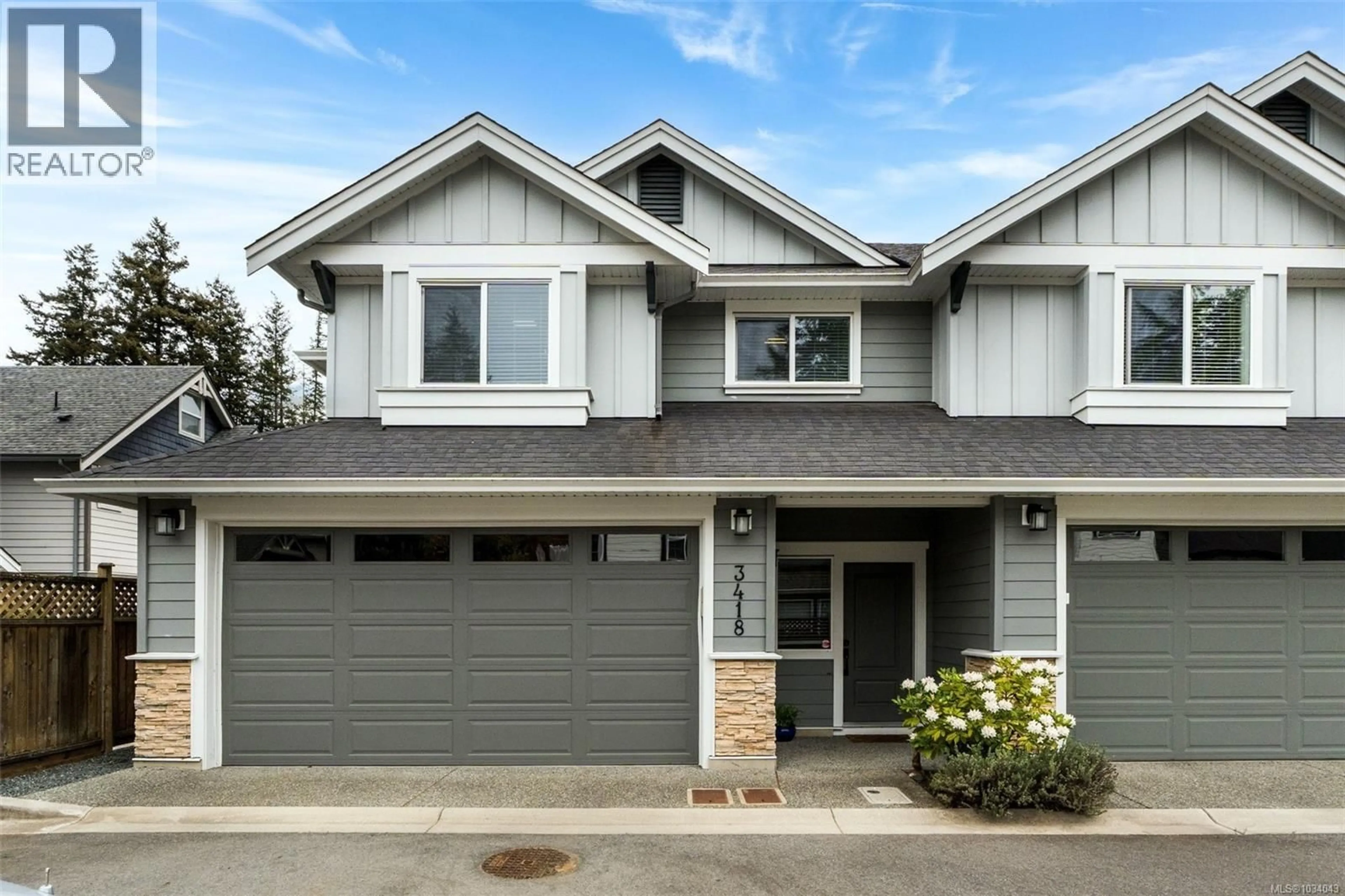 Home with vinyl exterior material, street for 3418 JAZZ COURT, Langford British Columbia V9C0M6