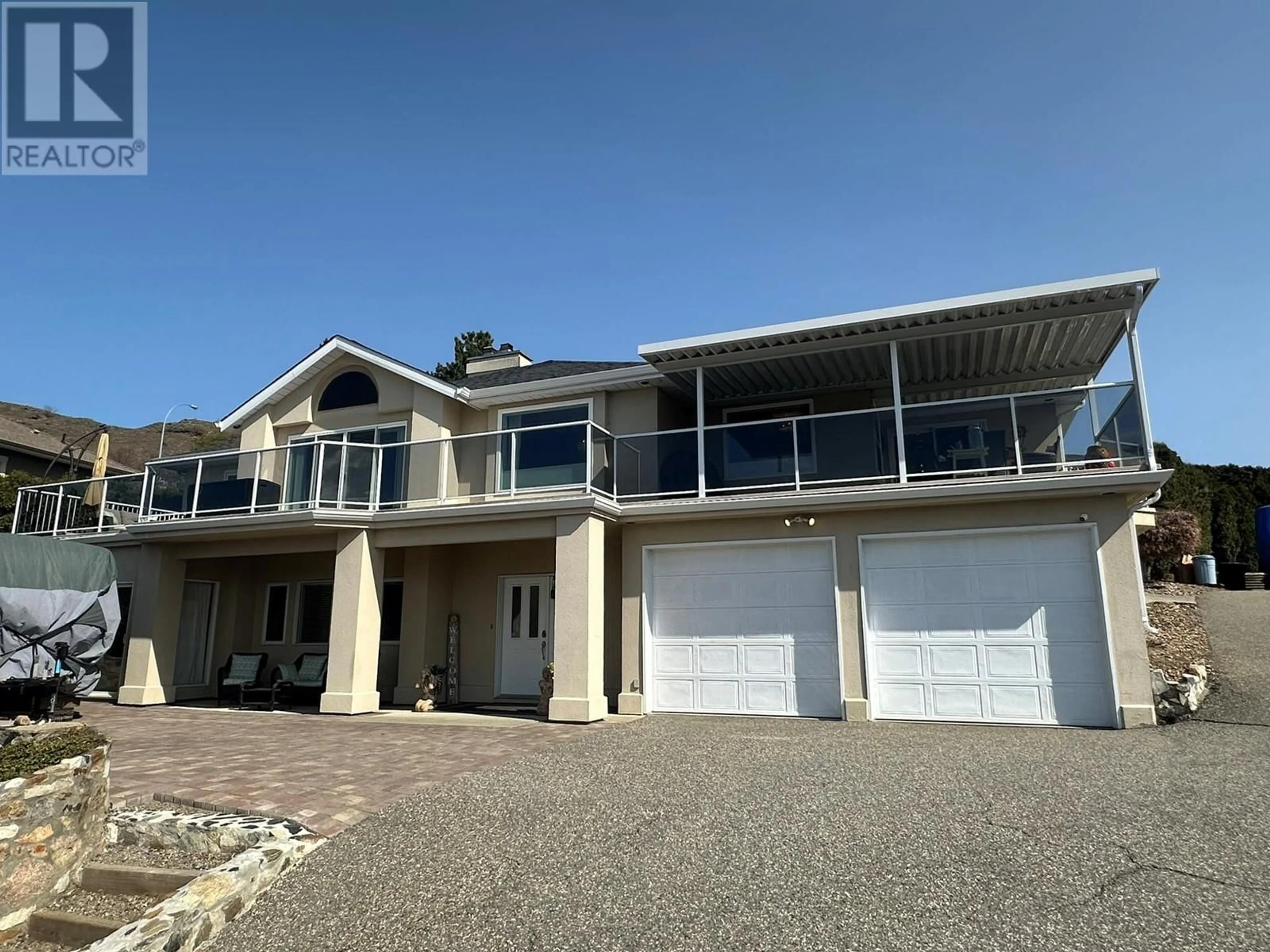 A pic from outside/outdoor area/front of a property/back of a property/a pic from drone, unknown for 9209 ORCHARD RIDGE DRIVE, Coldstream British Columbia V1B1V8