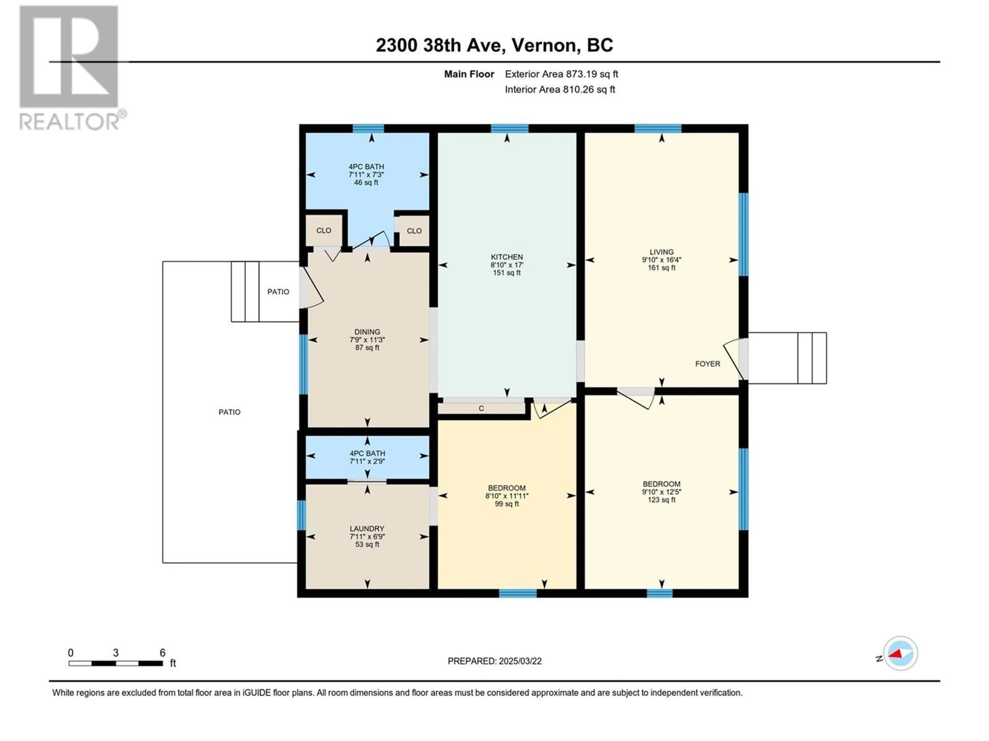 Floor plan for 2300 38 AVENUE, Vernon British Columbia V1T2Z4