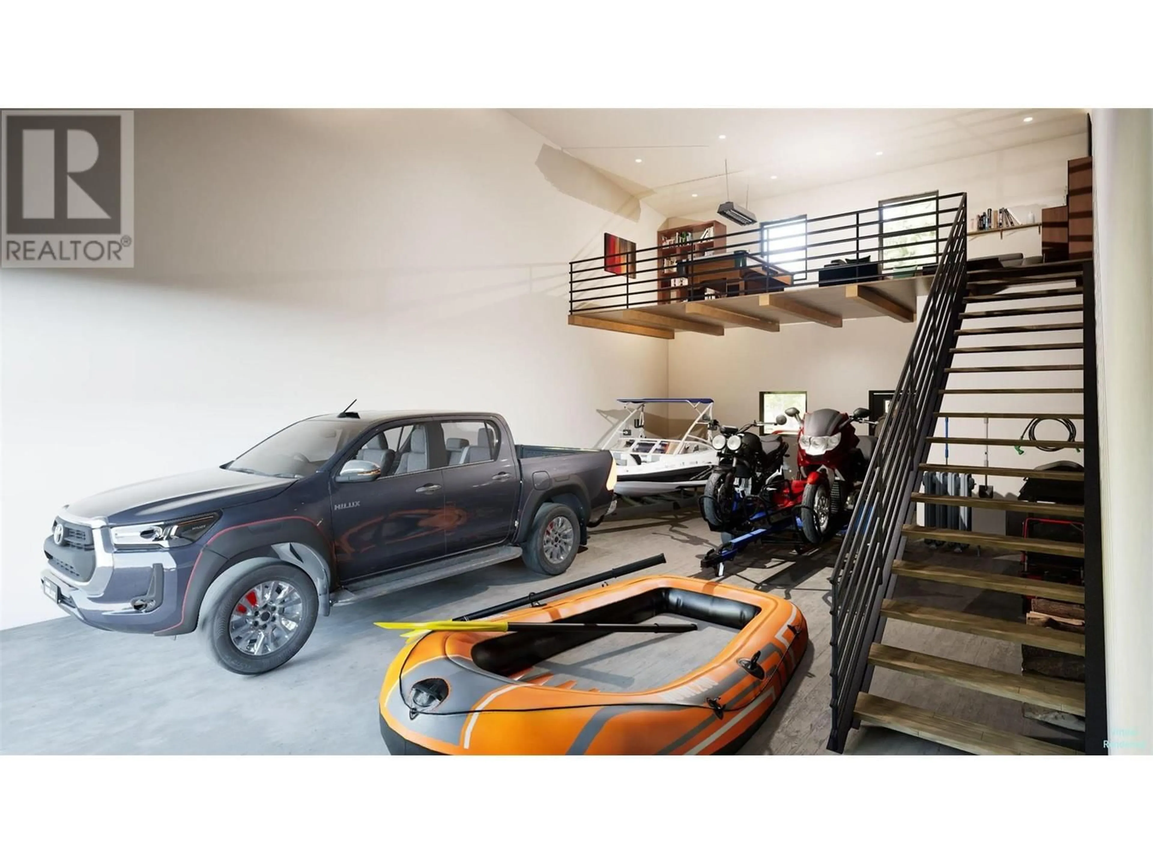 Indoor garage for 9 - 1002 SEED FRONTAGE ROAD, Sicamous British Columbia V0E2V4