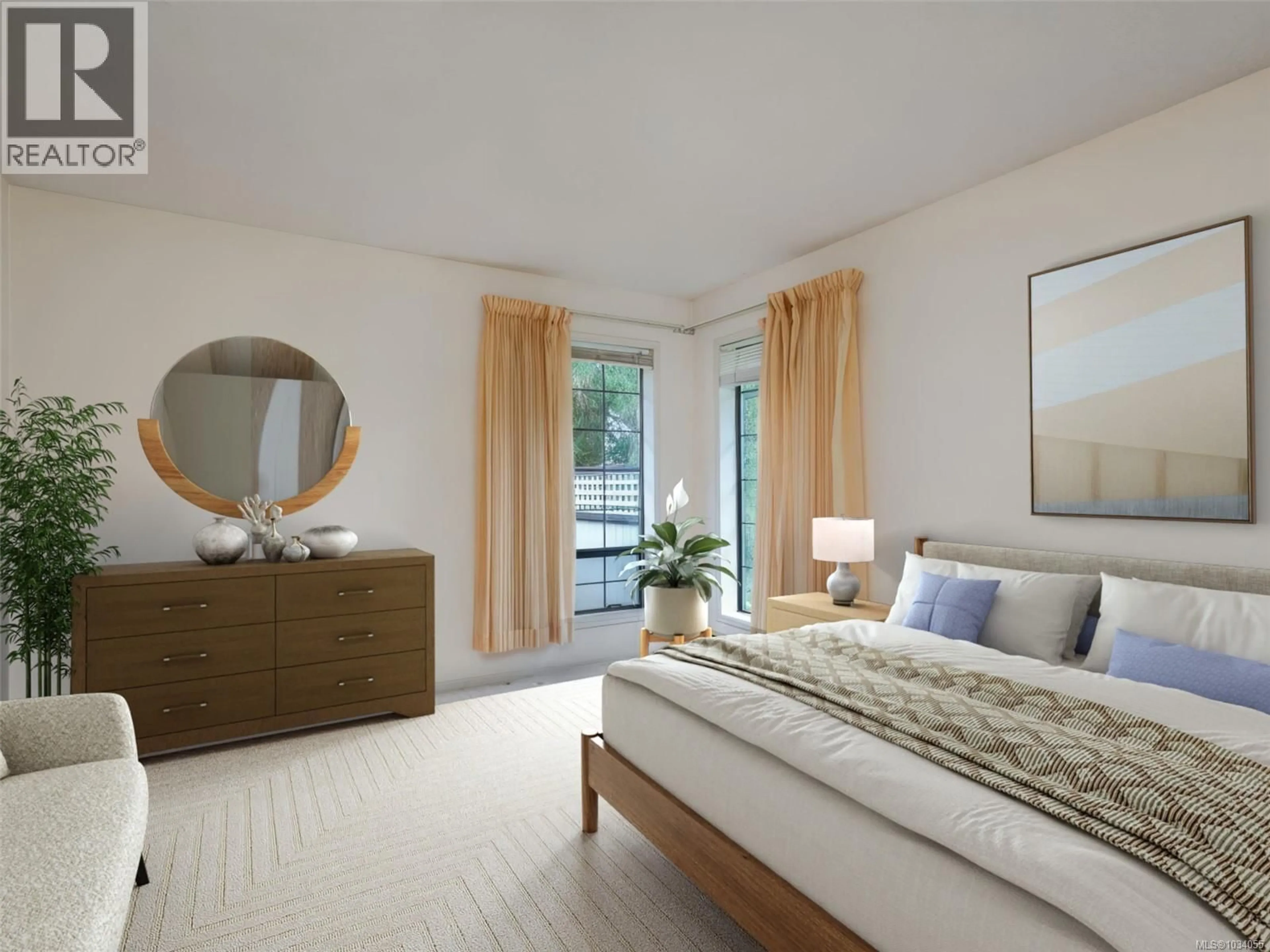 Bedroom with bed, unknown for 1 - 4631 LOCHSIDE DRIVE, Saanich British Columbia V8Y2S9