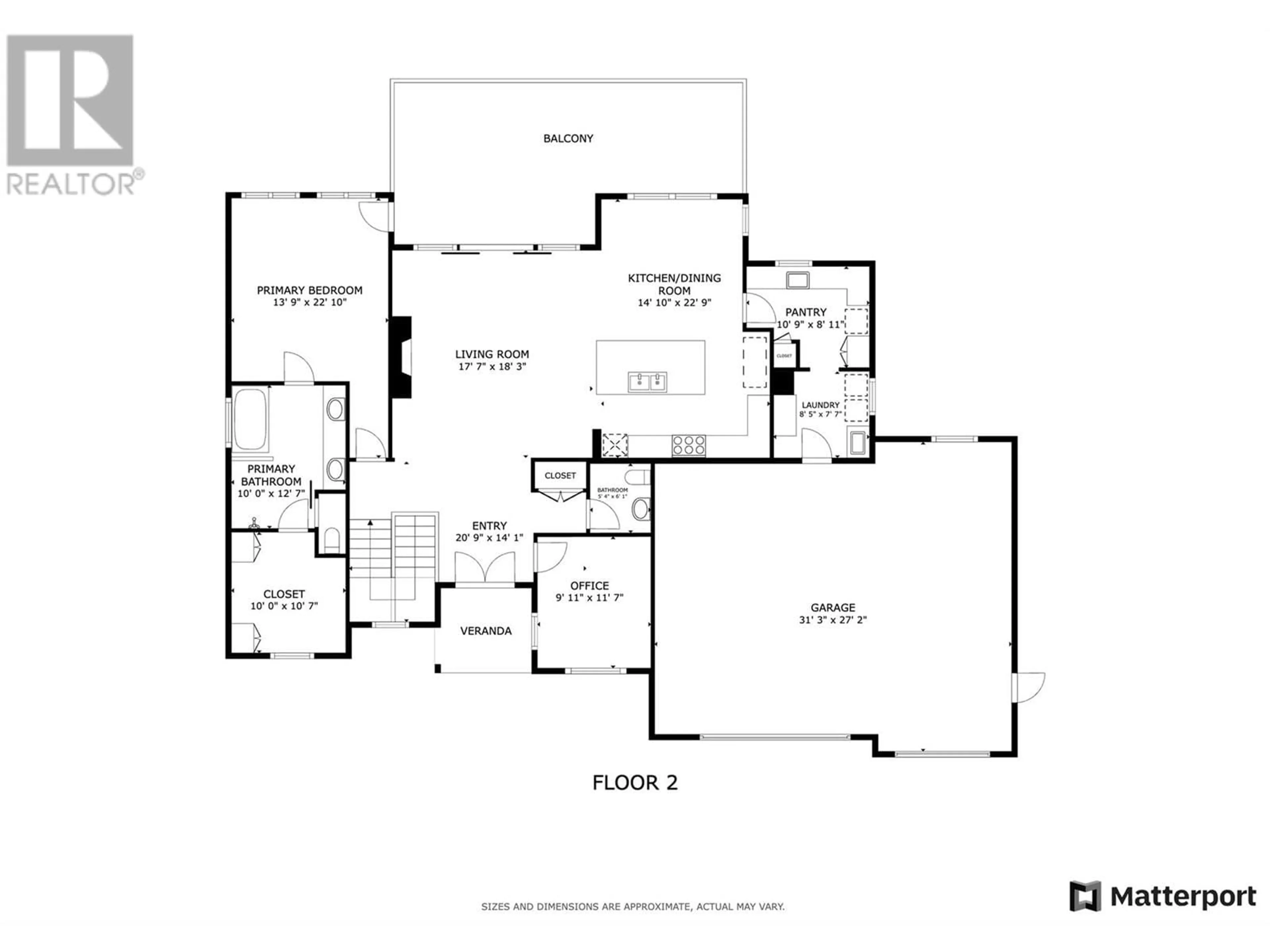 Floor plan for 3366 VINEYARD VIEW DRIVE, West Kelowna British Columbia V4T3M3
