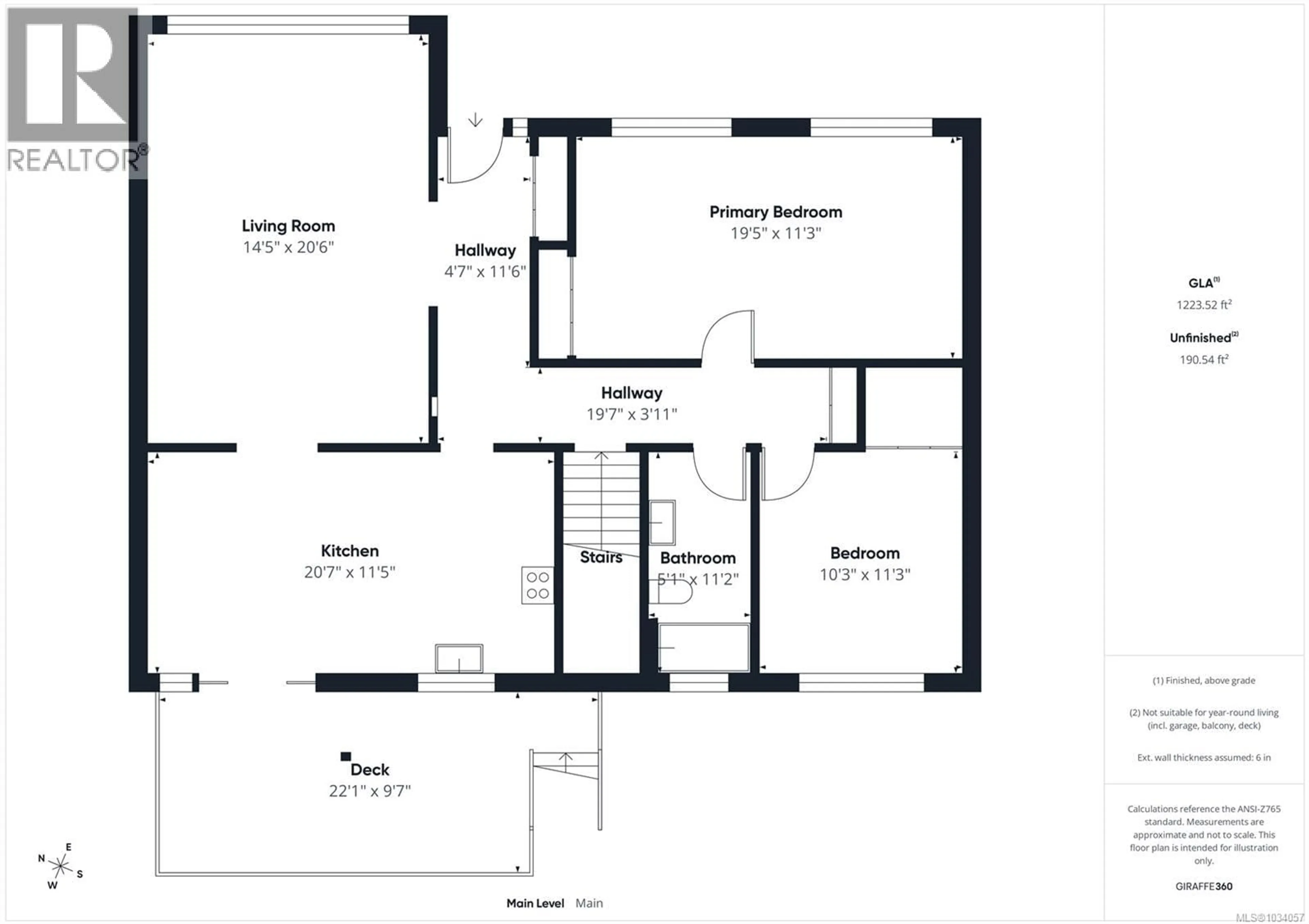 Floor plan for 9992 VICTORIA ROAD, Chemainus British Columbia V0R1K2