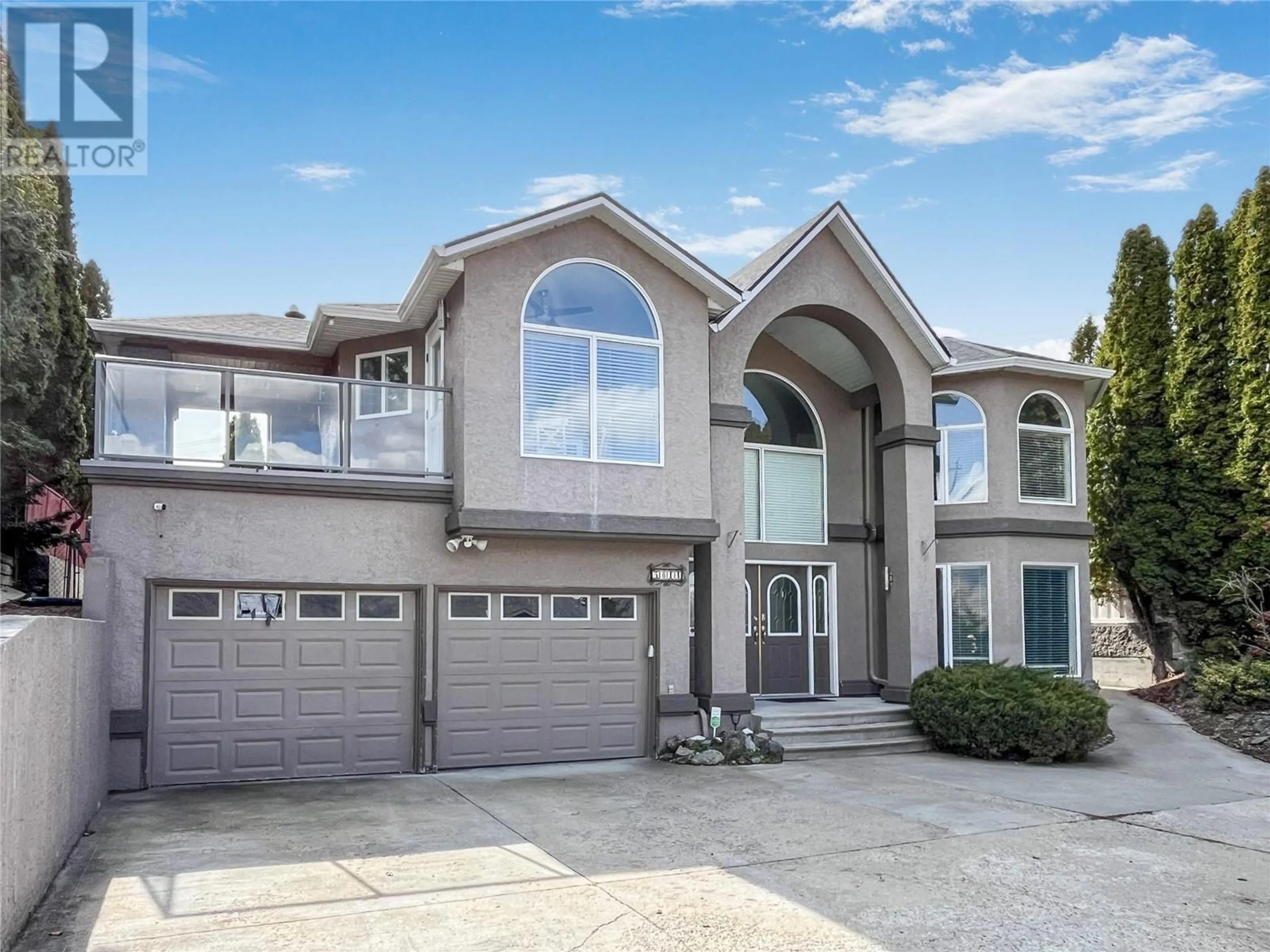 Home with vinyl exterior material, street for 5814 OLEANDER DRIVE, Osoyoos British Columbia V0H1V1