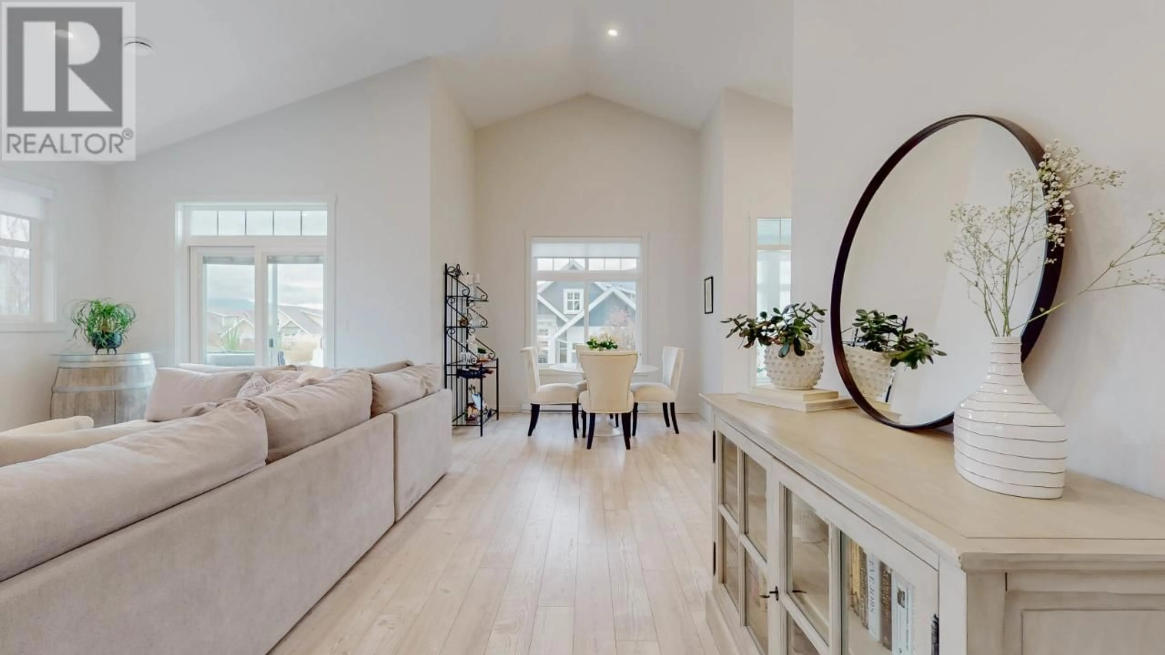 Living room with furniture, ceramic/tile floor for 1A - 2450 RADIO TOWER ROAD, Oliver British Columbia V0H1T1