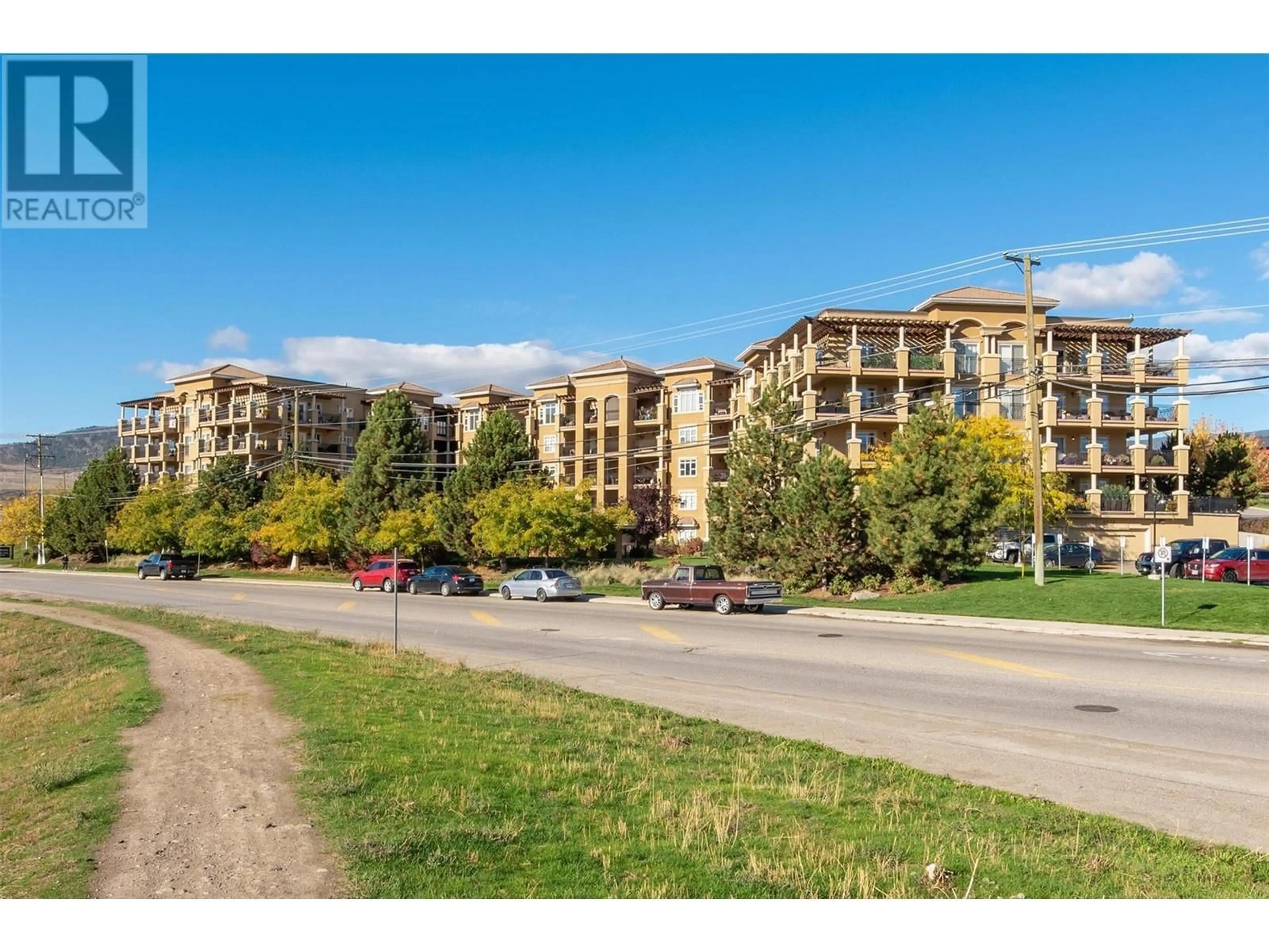 A pic from outside/outdoor area/front of a property/back of a property/a pic from drone, unknown for 213 - 2070 BOUCHERIE ROAD, Westbank British Columbia V4T3K9