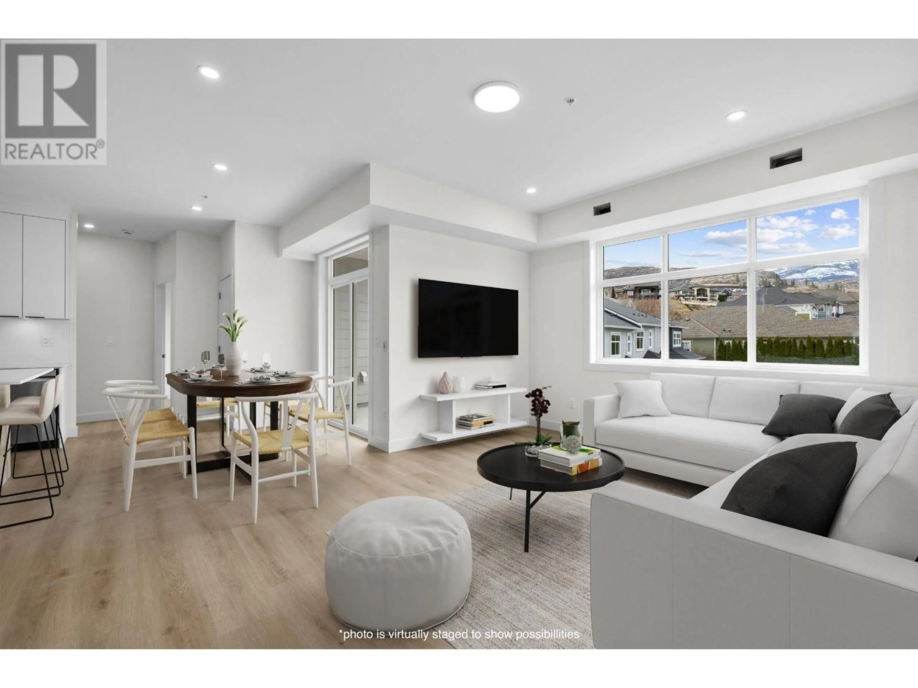 Living room with furniture, unknown for 202 - 5300 MAIN STREET, Kelowna British Columbia V1W0C1