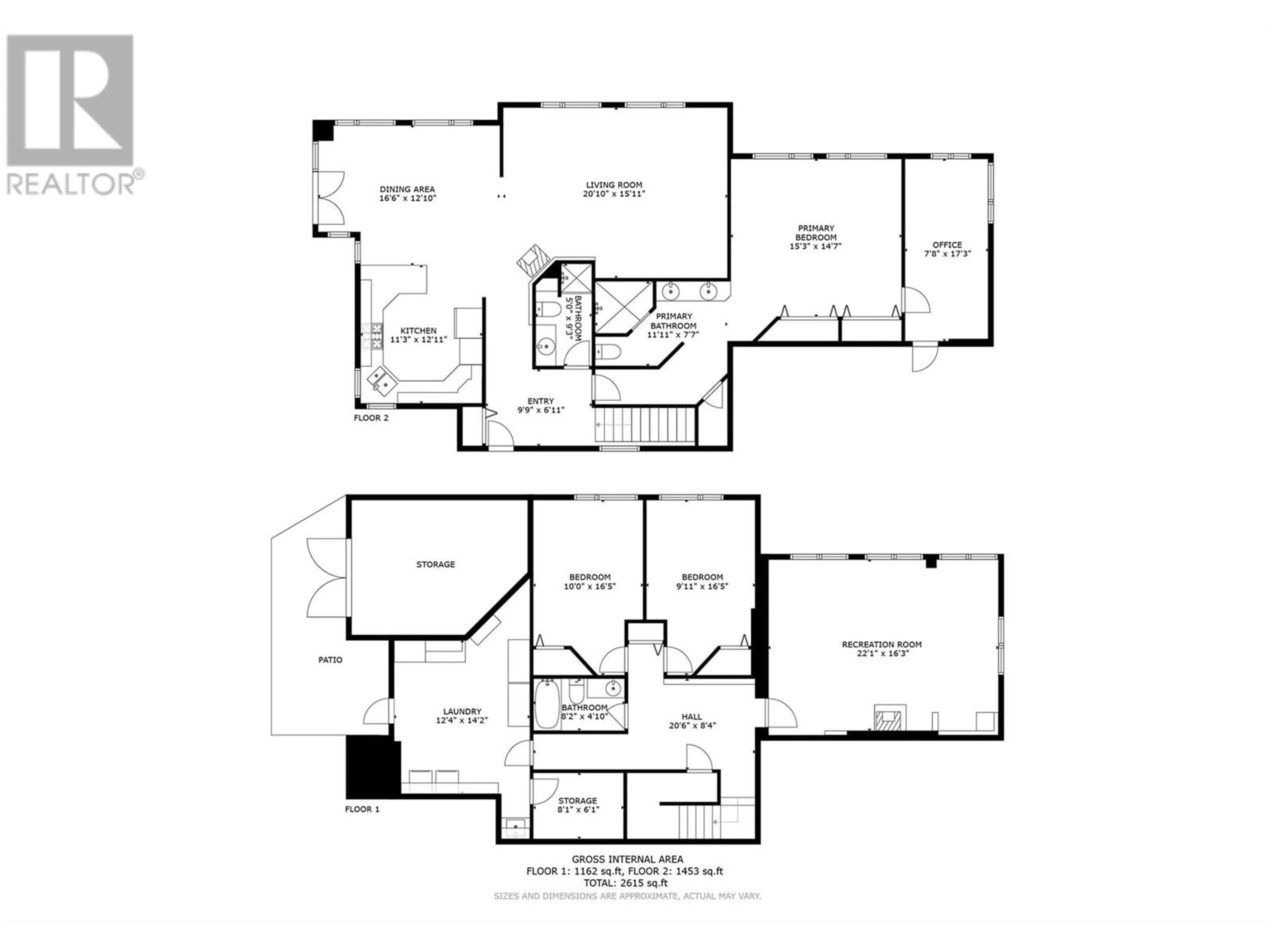 Floor plan for 95 & 105 DALE AVENUE, Carmi British Columbia V0H1A0
