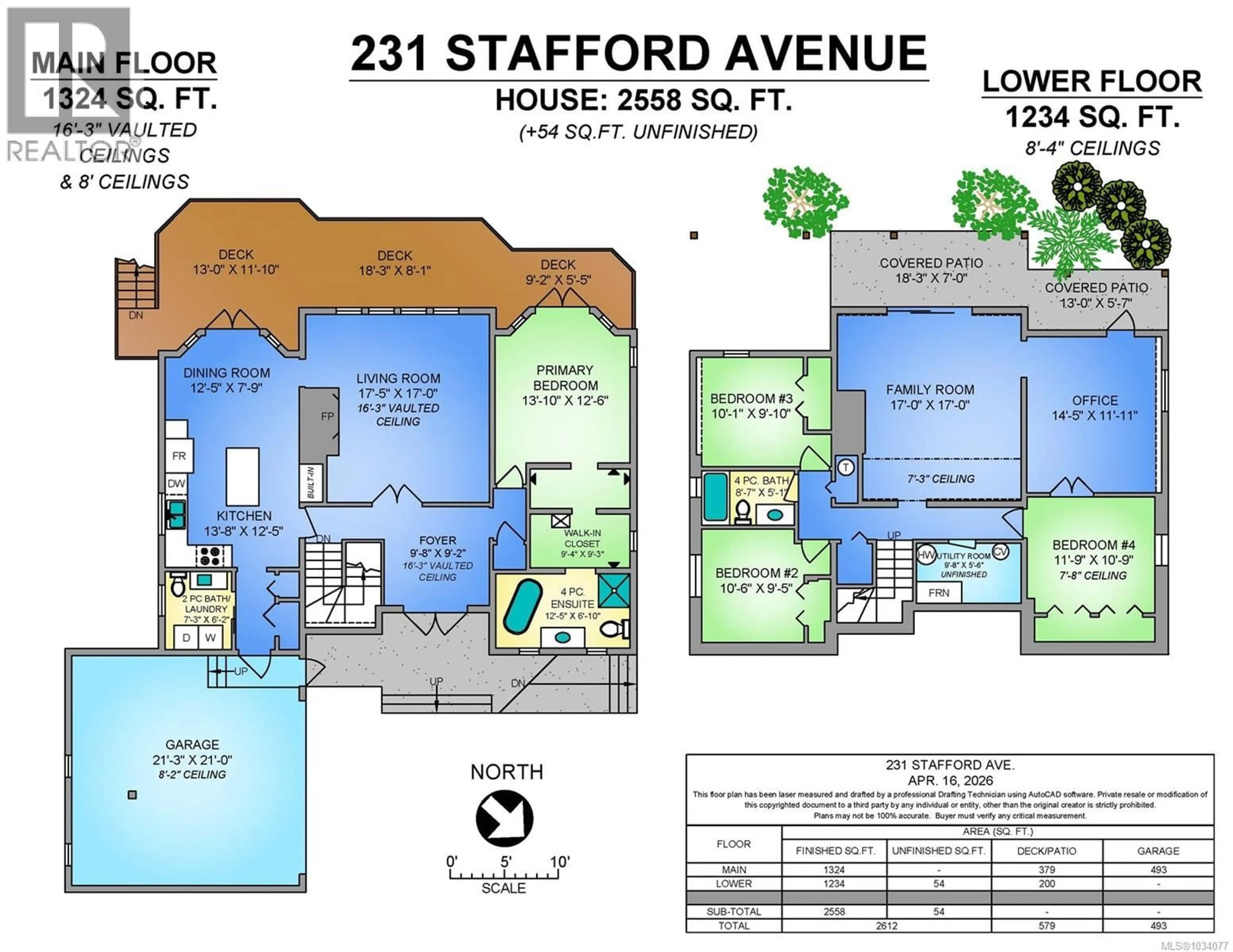 Floor plan for 231 STAFFORD AVENUE, Courtenay British Columbia V9N6Z6
