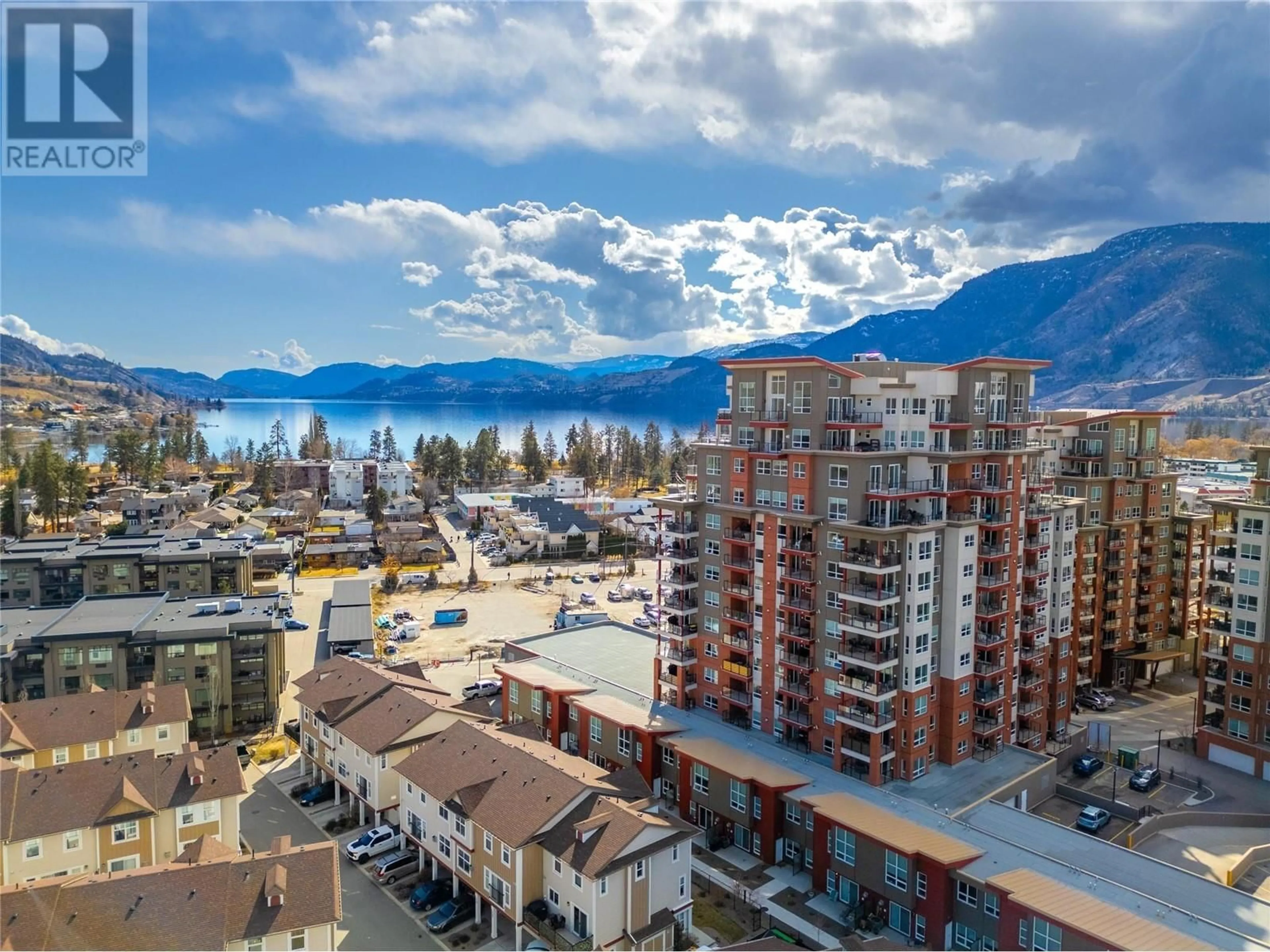 A pic from outside/outdoor area/front of a property/back of a property/a pic from drone, unknown for 1204 - 3362 SKAHA LAKE ROAD, Penticton British Columbia V2A0J4