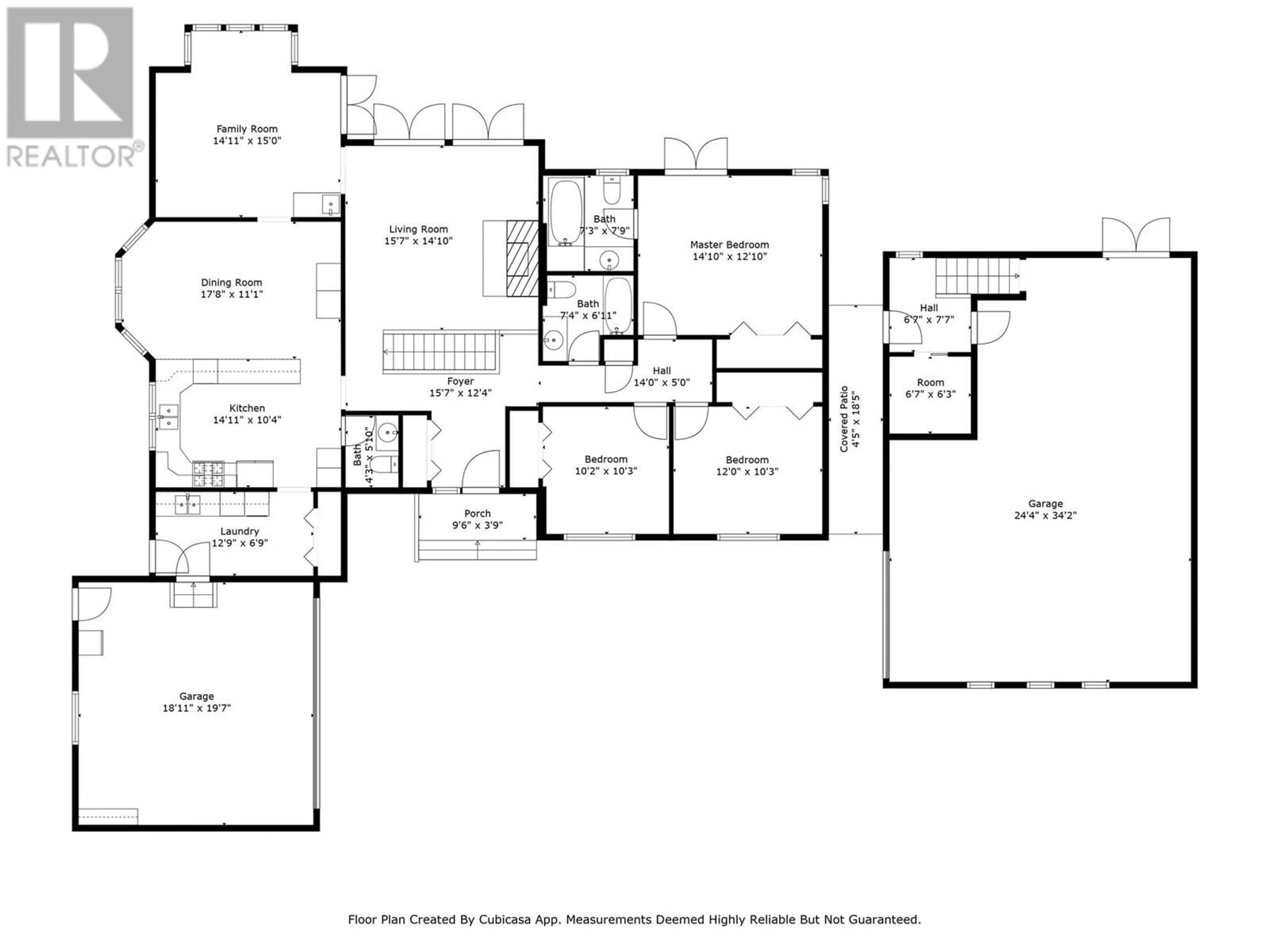 Floor plan for 25 WILSON ROAD, Christina Lake British Columbia V0H1E0