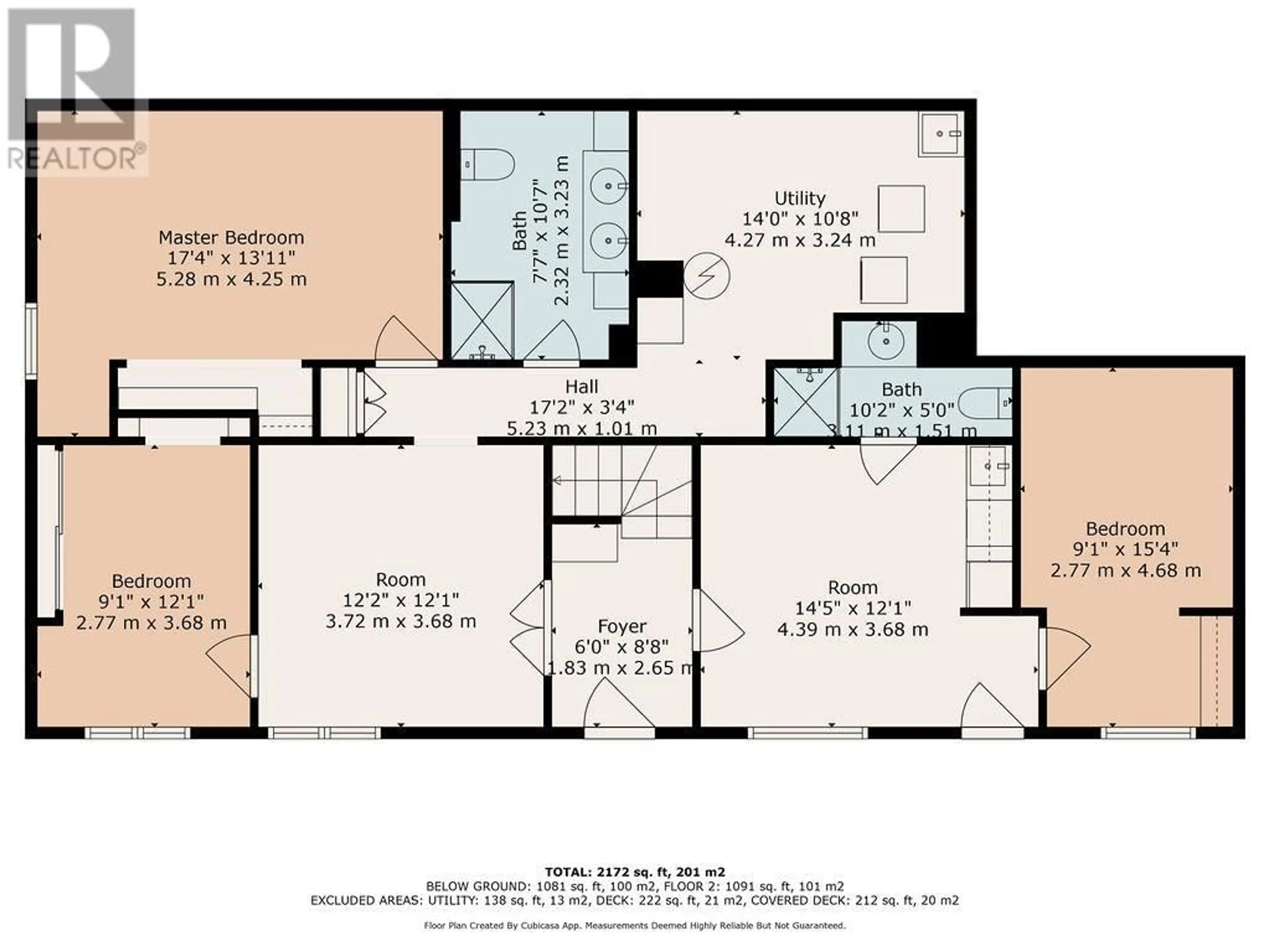 Floor plan for 7801 CUNLIFFE ROAD, Coldstream British Columbia V1B1T4