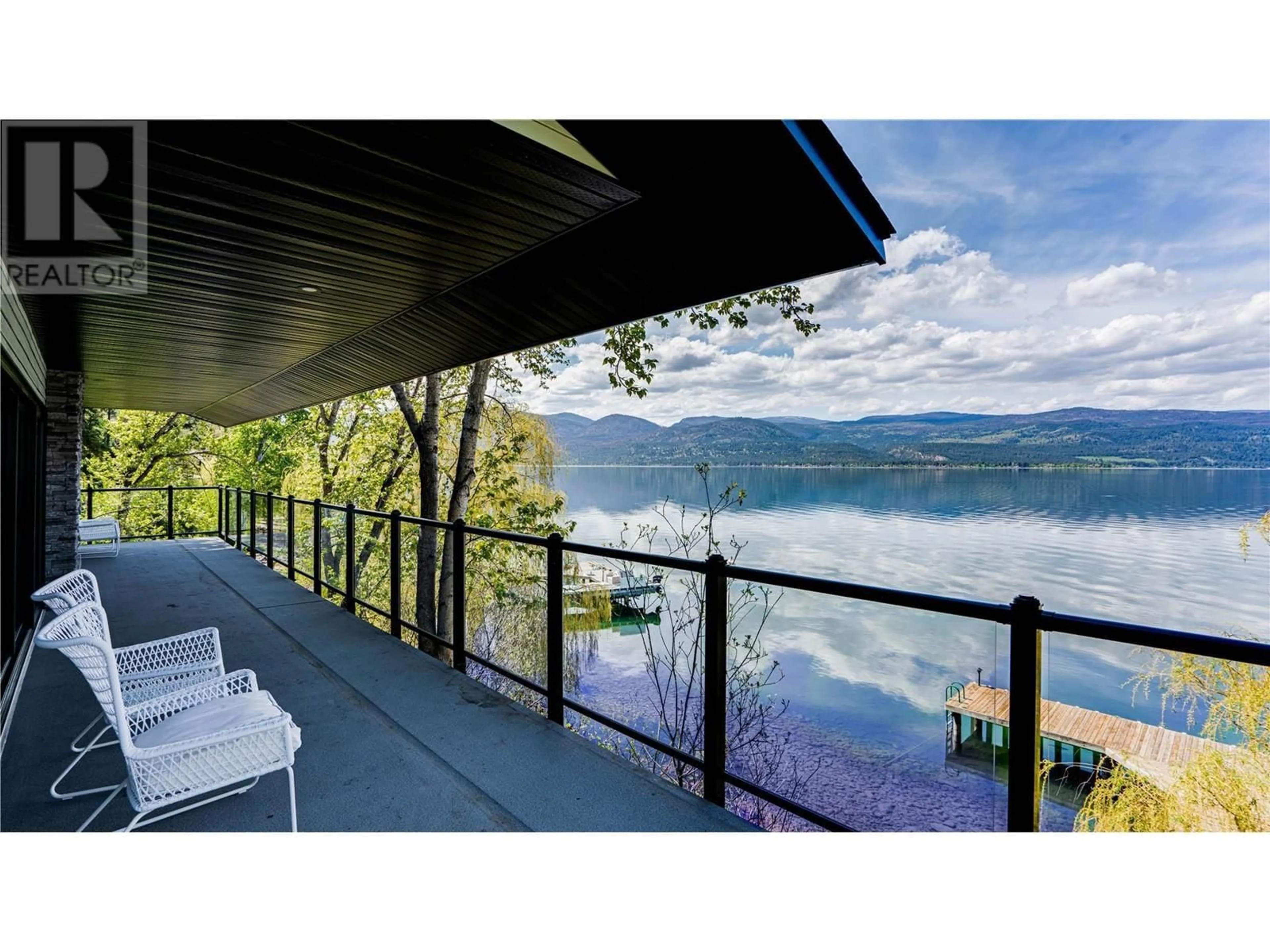 Patio, water/lake/river/ocean view for 9131 SMITH ROAD, Vernon British Columbia V1H1K2