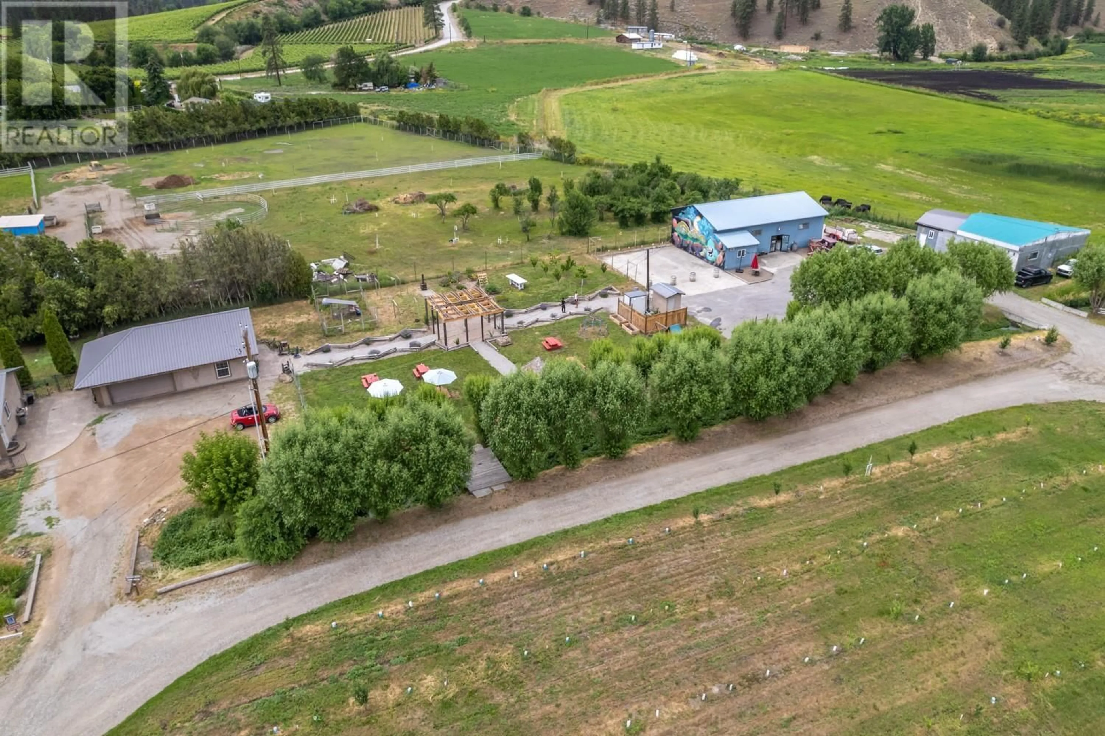 A pic from outside/outdoor area/front of a property/back of a property/a pic from drone, unknown for 7952 97 HIGHWAY, Oliver British Columbia V0H1T0