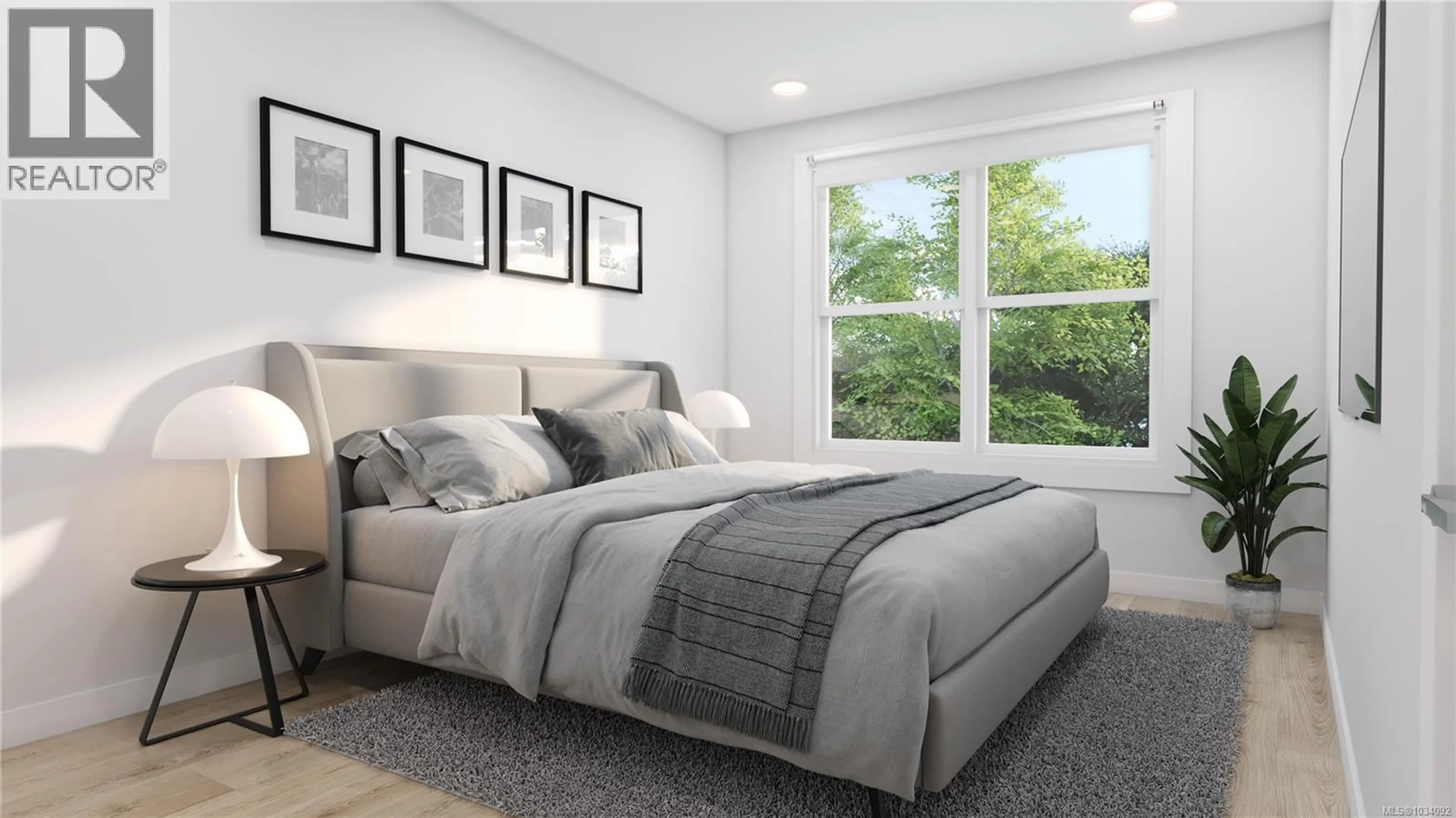 Bedroom with bed, unknown for 602 - 777 STATION AVENUE, Langford British Columbia V9B2S1