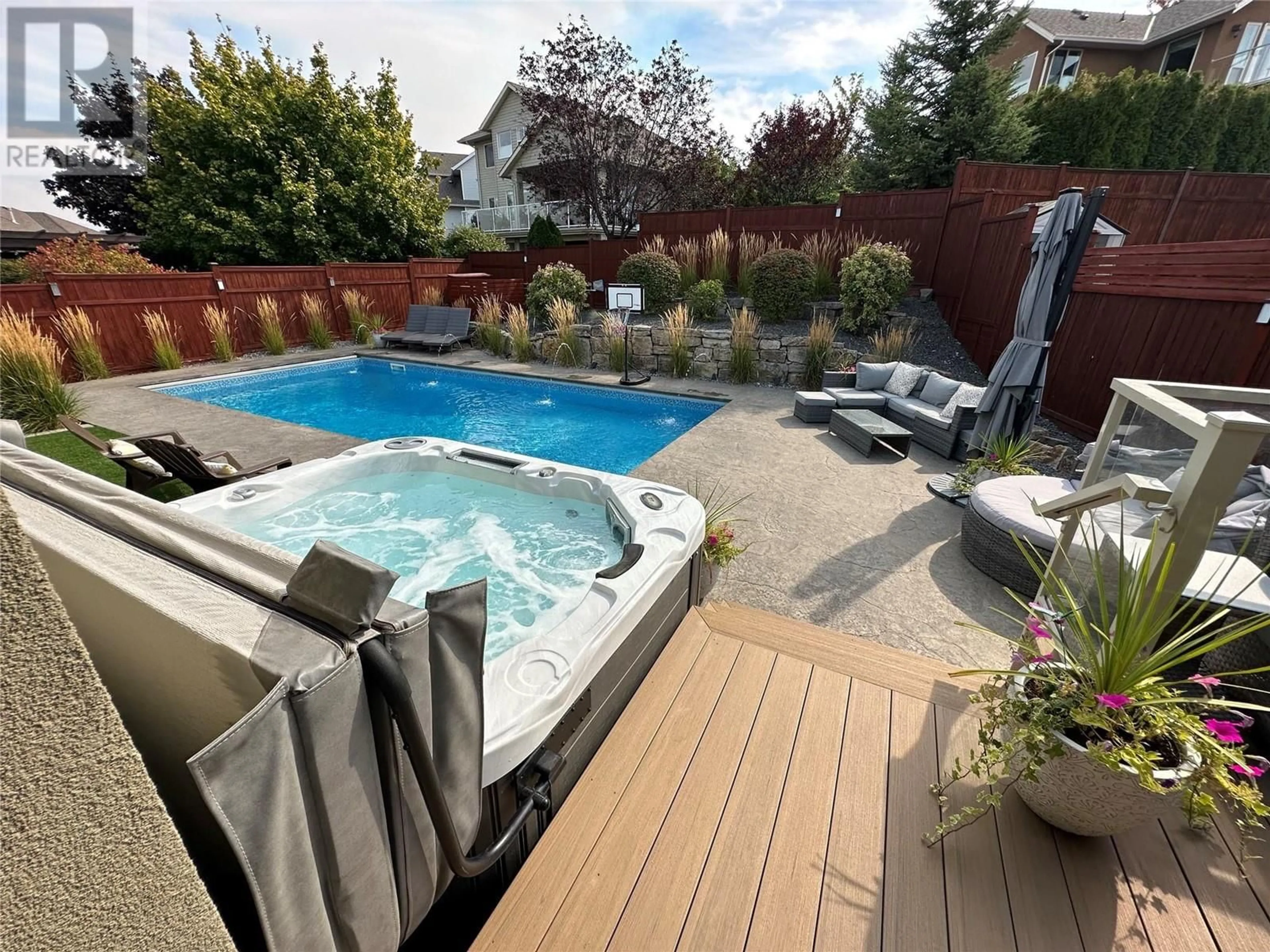 Patio, water/lake/river/ocean view for 739 MARIN CRESCENT, Kelowna British Columbia V1W5C8