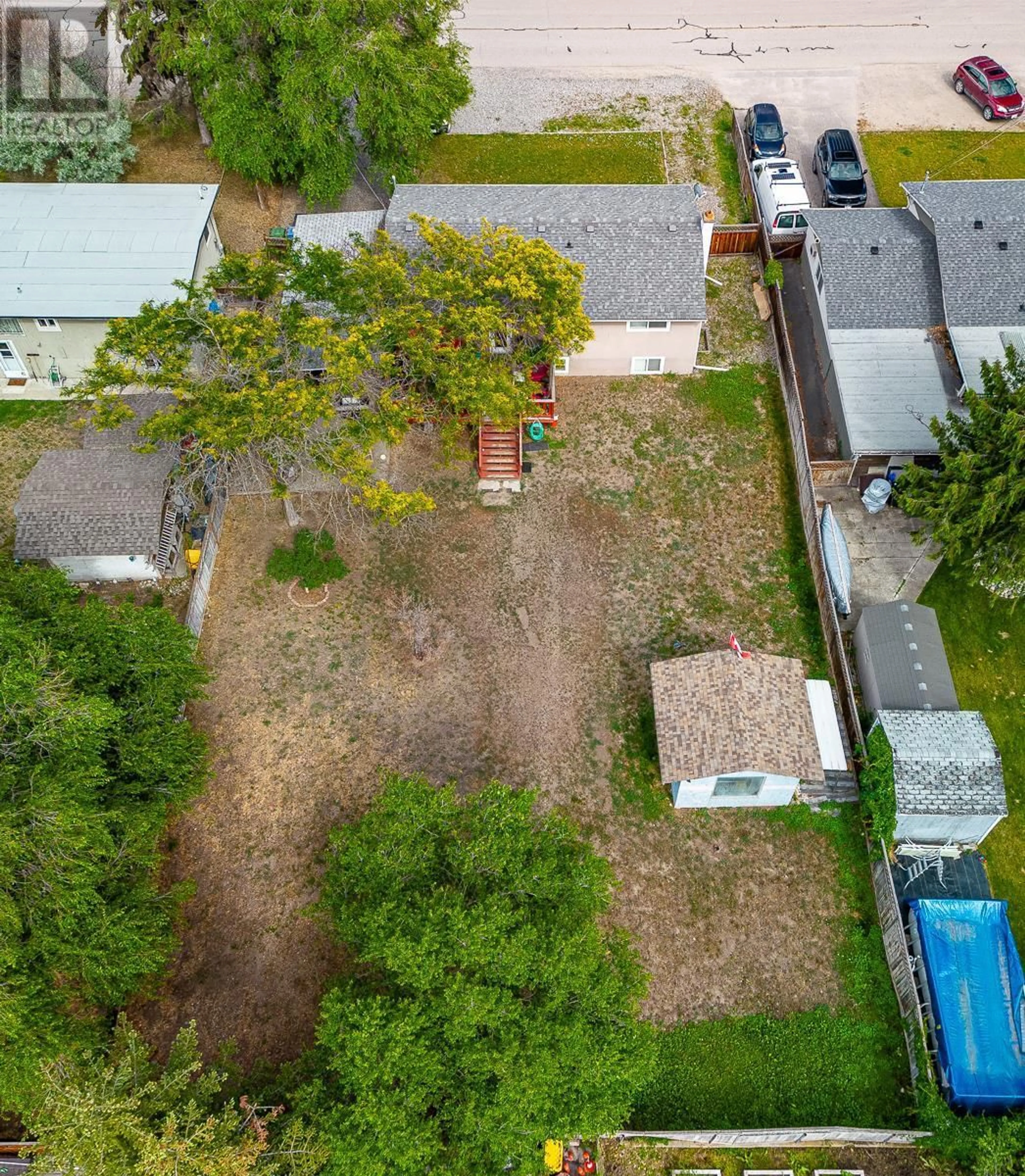 A pic from outside/outdoor area/front of a property/back of a property/a pic from drone, street for 430 ASHER ROAD, Kelowna British Columbia V1X3H7