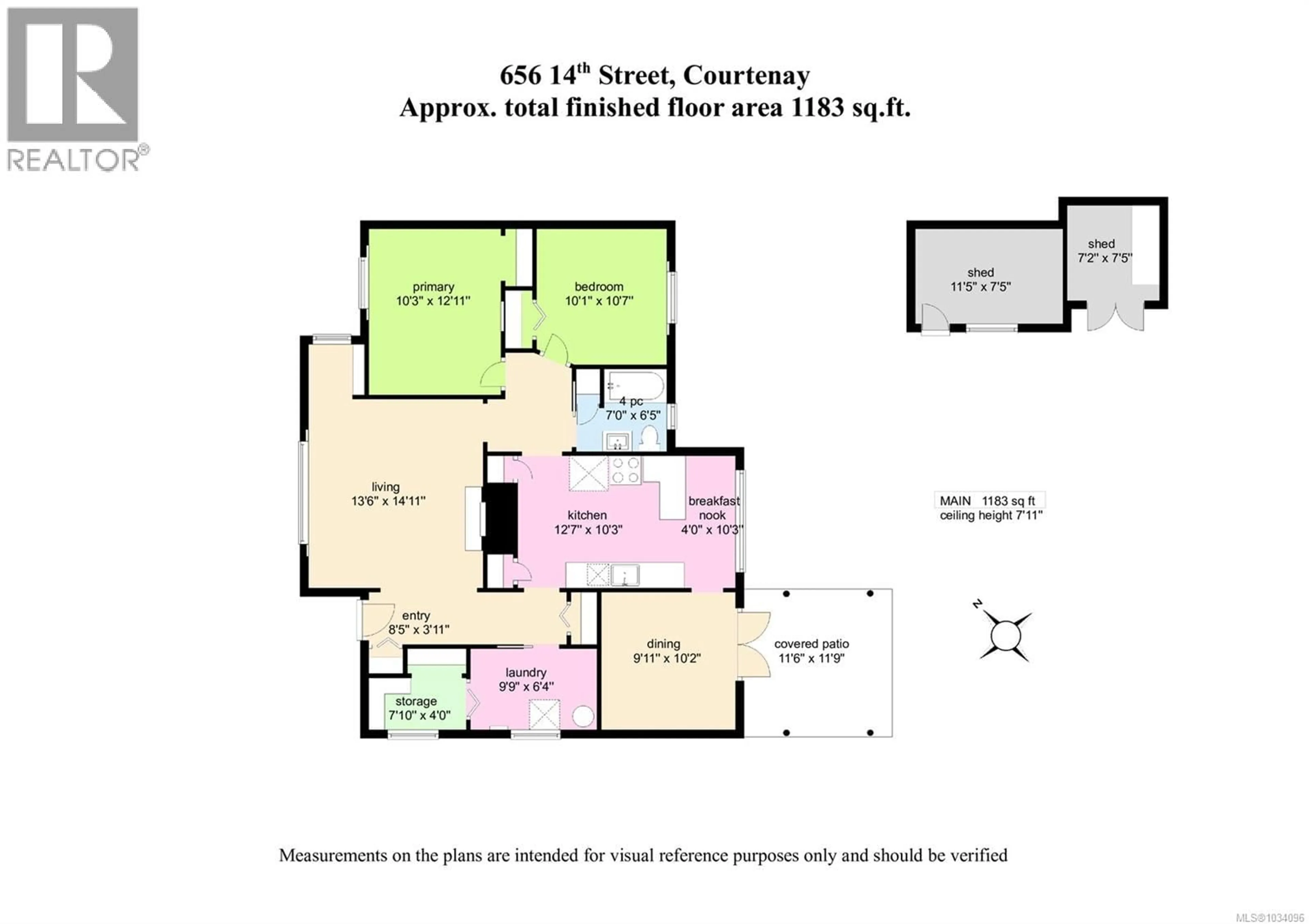 Floor plan for 656 14TH STREET, Courtenay British Columbia V9N1W6