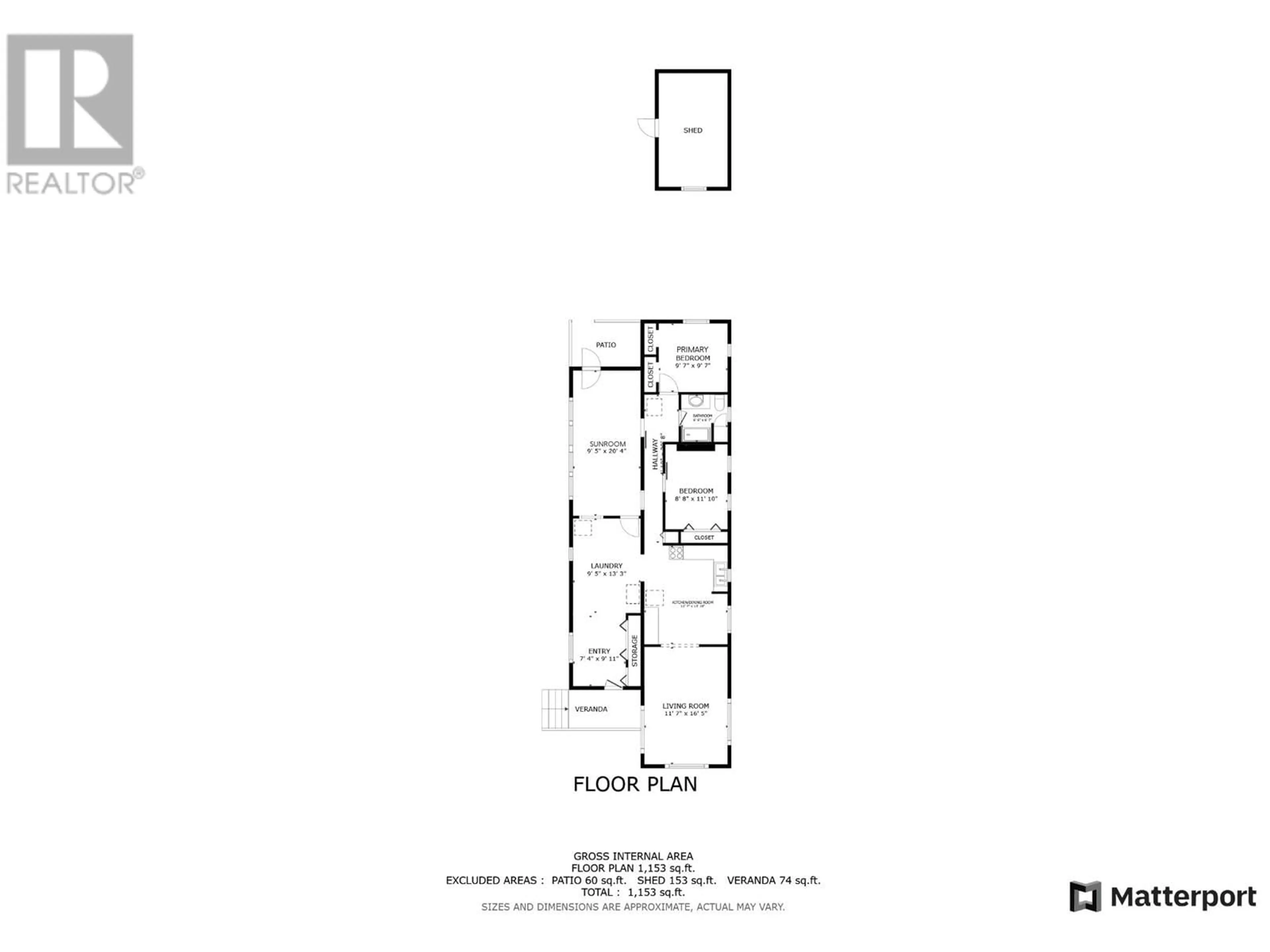 Floor plan for 10 - 1321 OLD CARIBOO ROAD, Cache Creek British Columbia V0K1H0