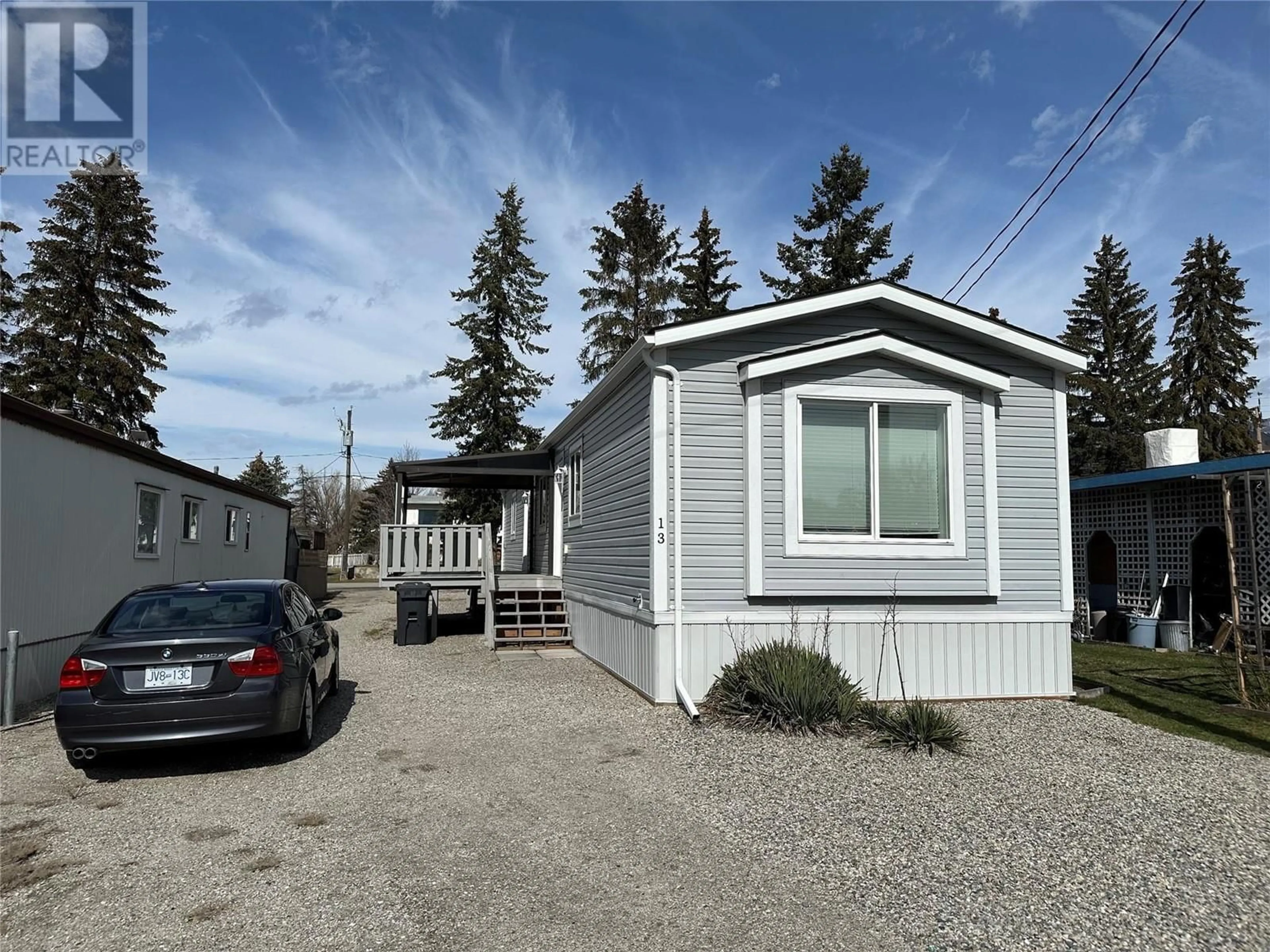 Home with vinyl exterior material, street for 13 - 1302 CEDAR STREET, Okanagan Falls British Columbia V0H1R4