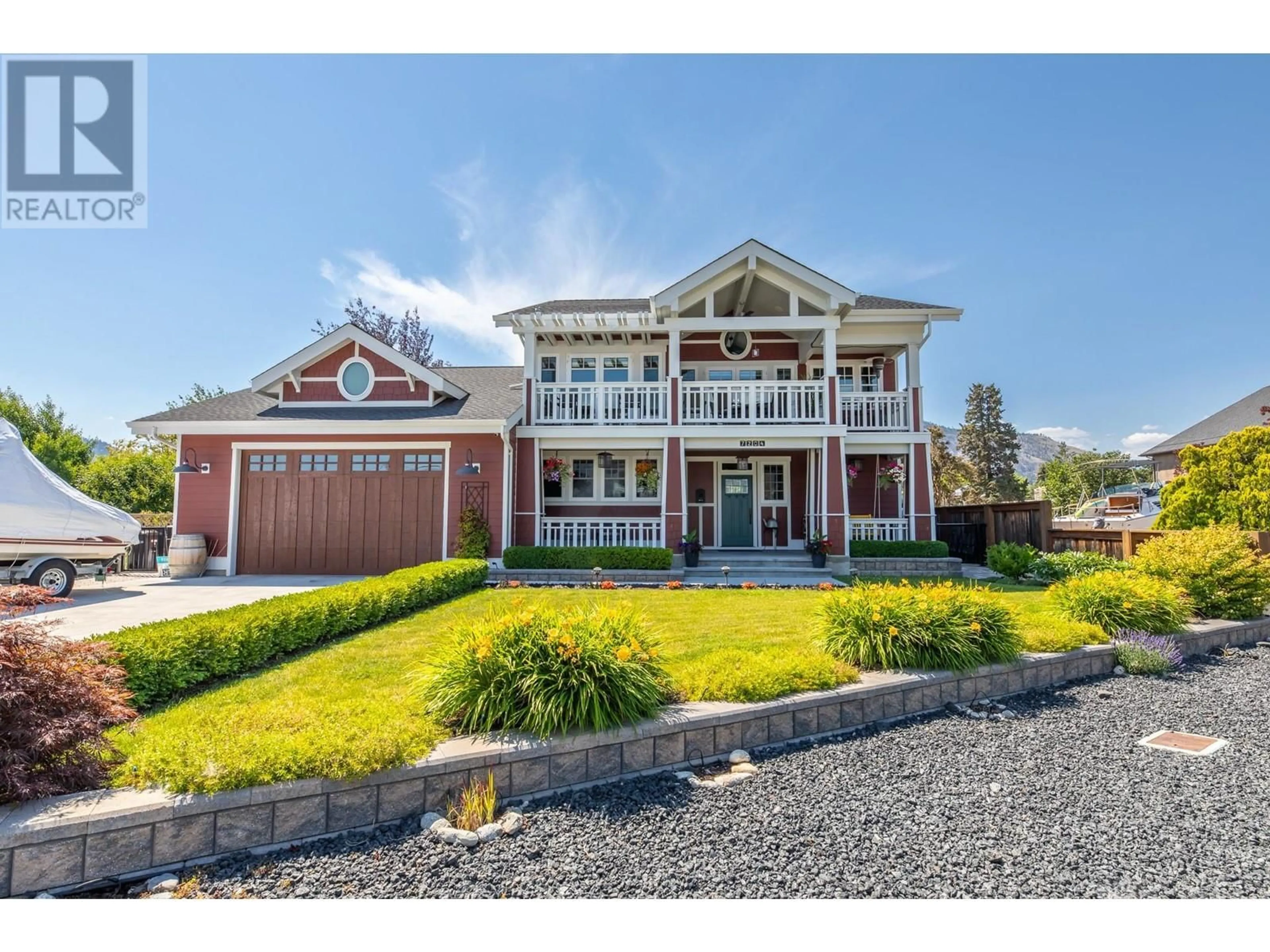 Home with brick exterior material, unknown for 7204 NIXON ROAD, Summerland British Columbia V0H1Z9
