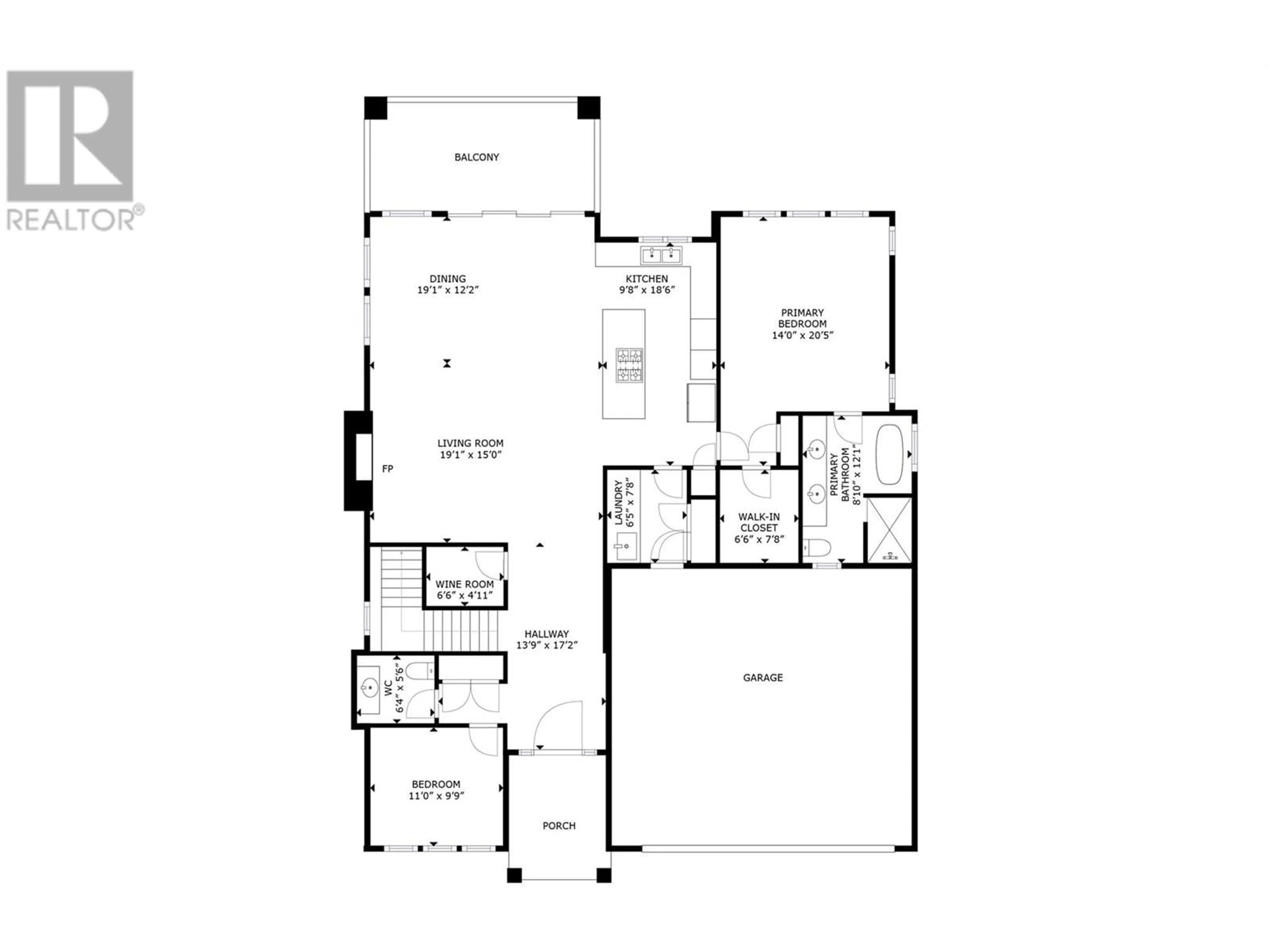 Floor plan for 3223 KING ROAD, West Kelowna British Columbia V1Z1X6