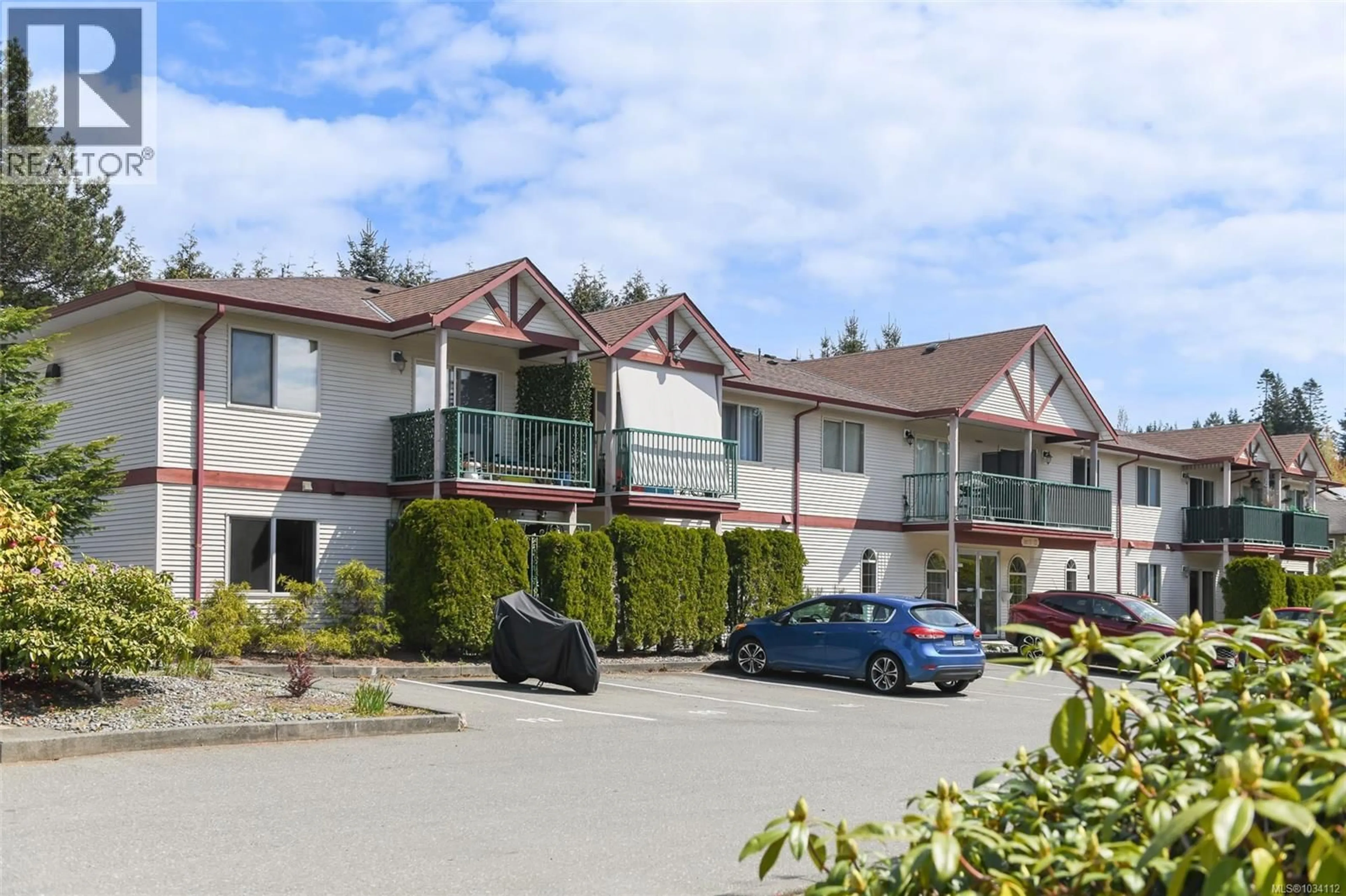 Patio, mountain view for 106 - 1450 TUNNER DRIVE, Courtenay British Columbia V9N9A6
