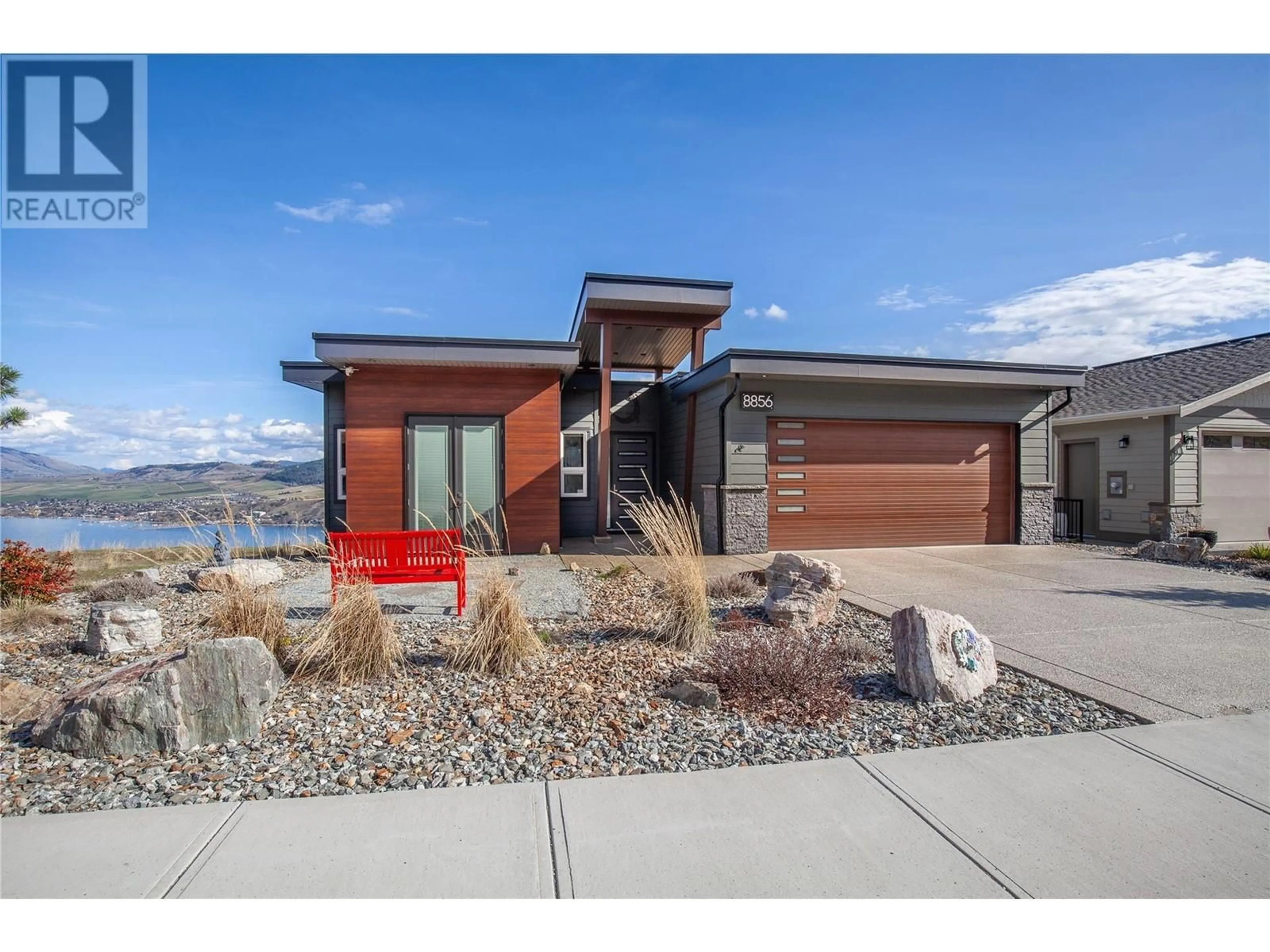 Home with brick exterior material, unknown for 8856 TAVISTOCK ROAD, Vernon British Columbia V1H2K9