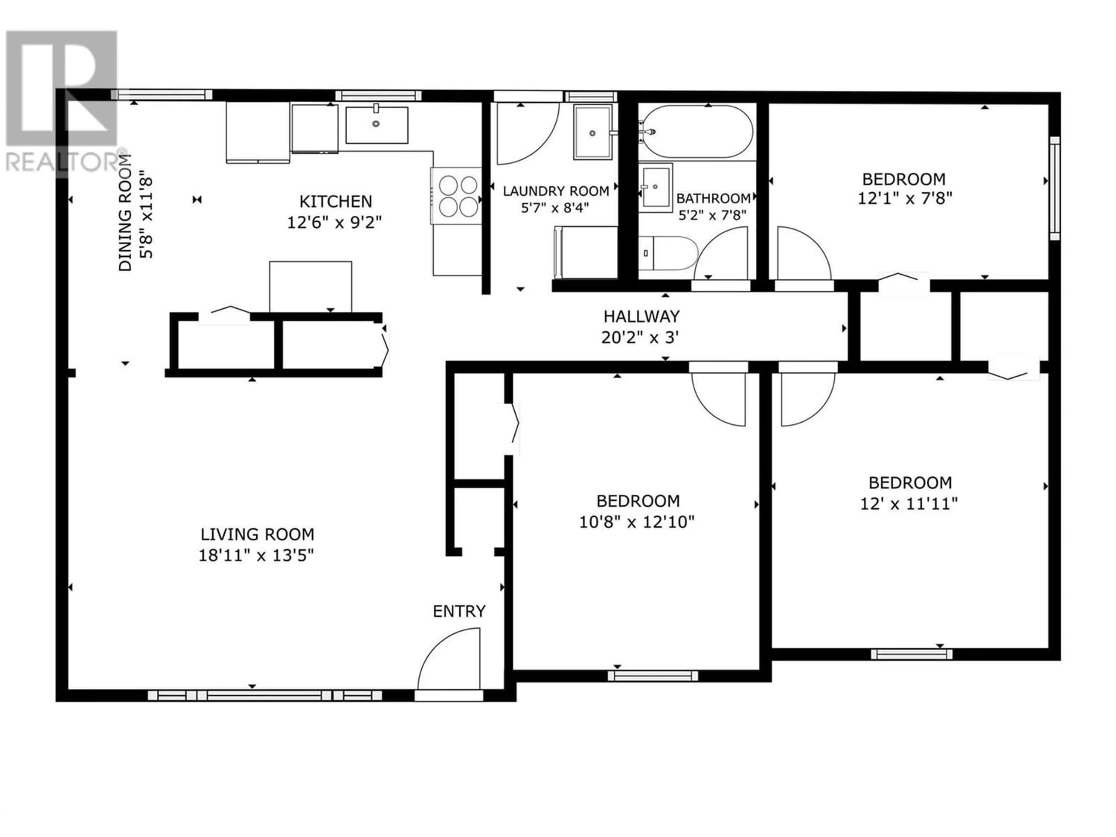 Floor plan for 910 GRAHAM ROAD, Kelowna British Columbia V1X1J4