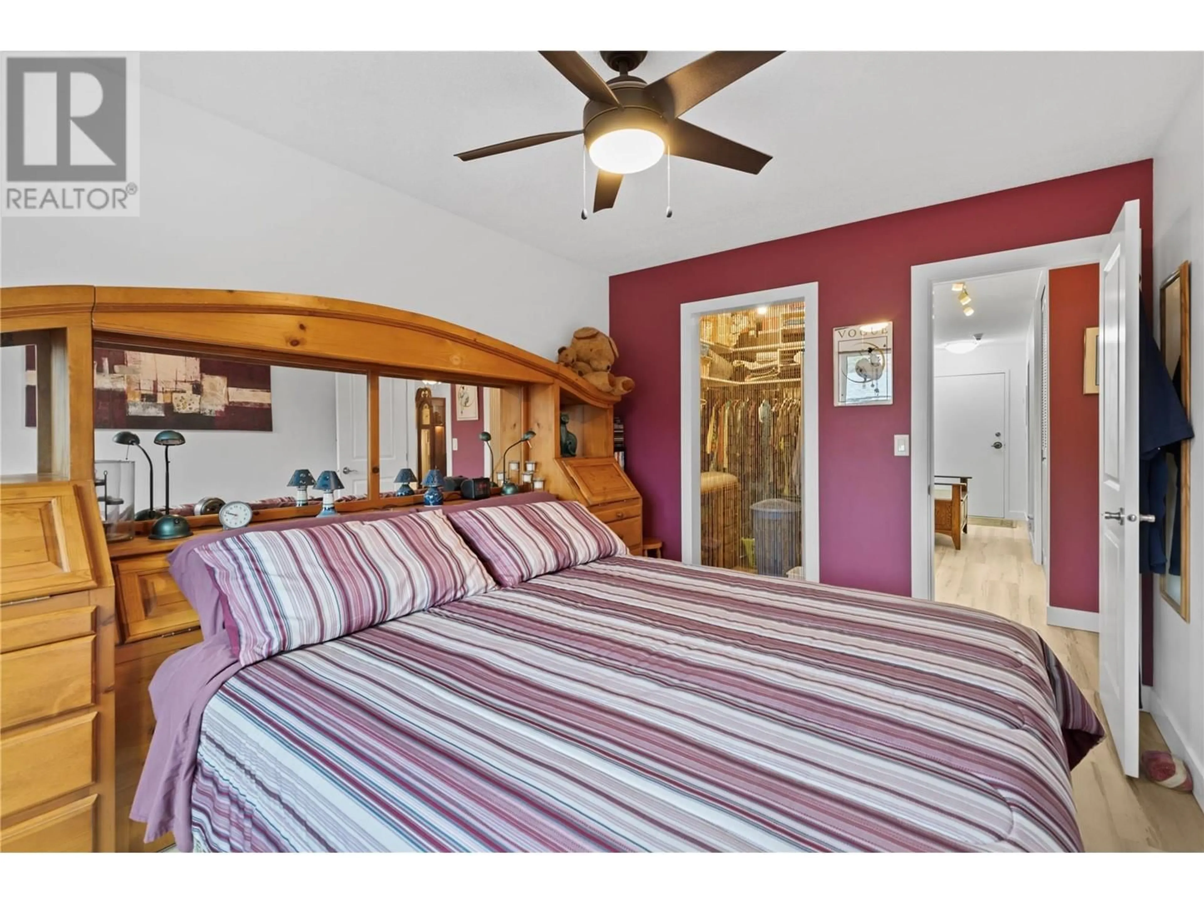 Bedroom with bed, unknown for 307 - 411 NICOLA STREET, Kamloops British Columbia V2C2P7