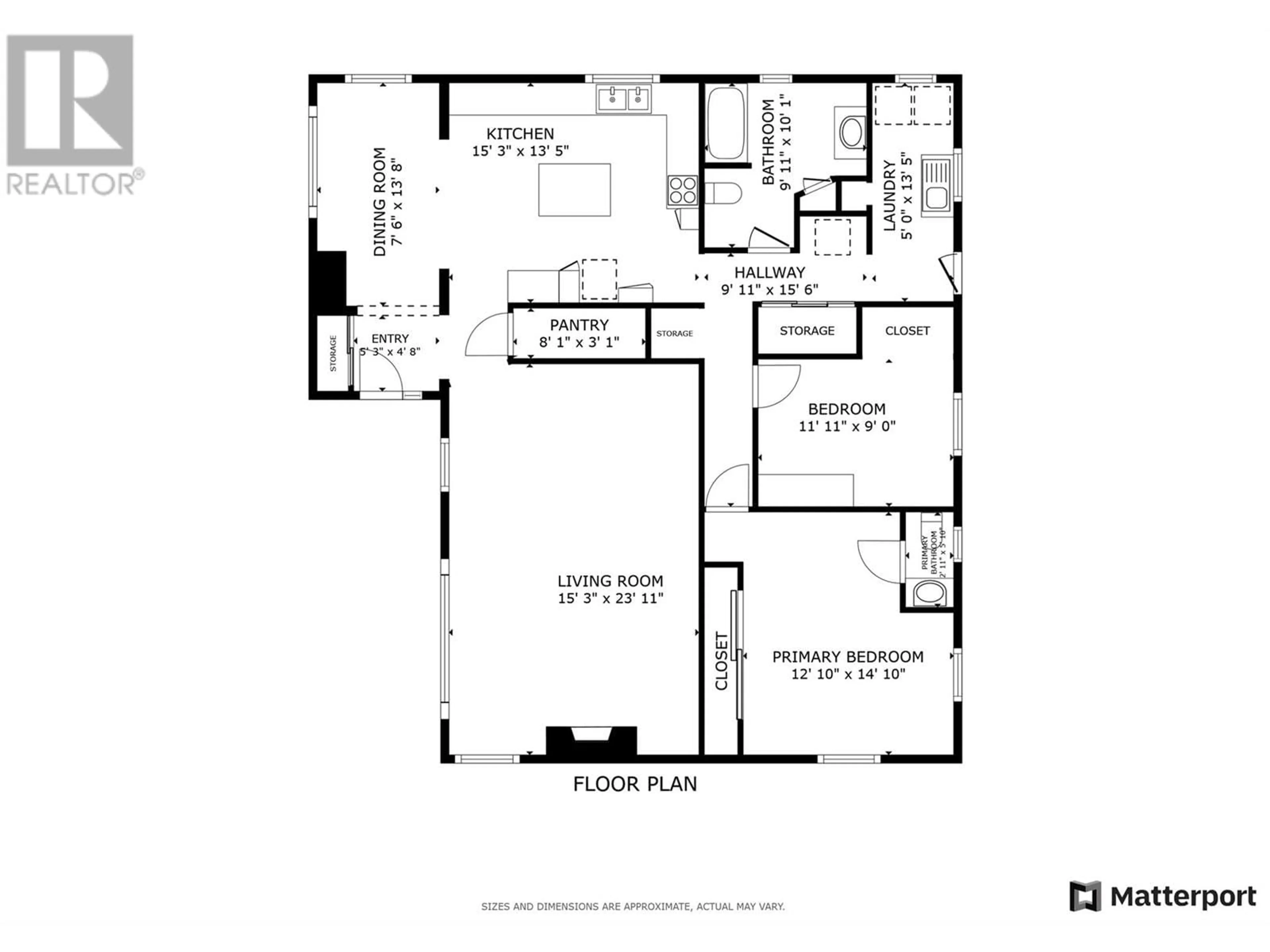 Floor plan for 457 POPLAR POINT DRIVE, Kelowna British Columbia V1Y1Y2
