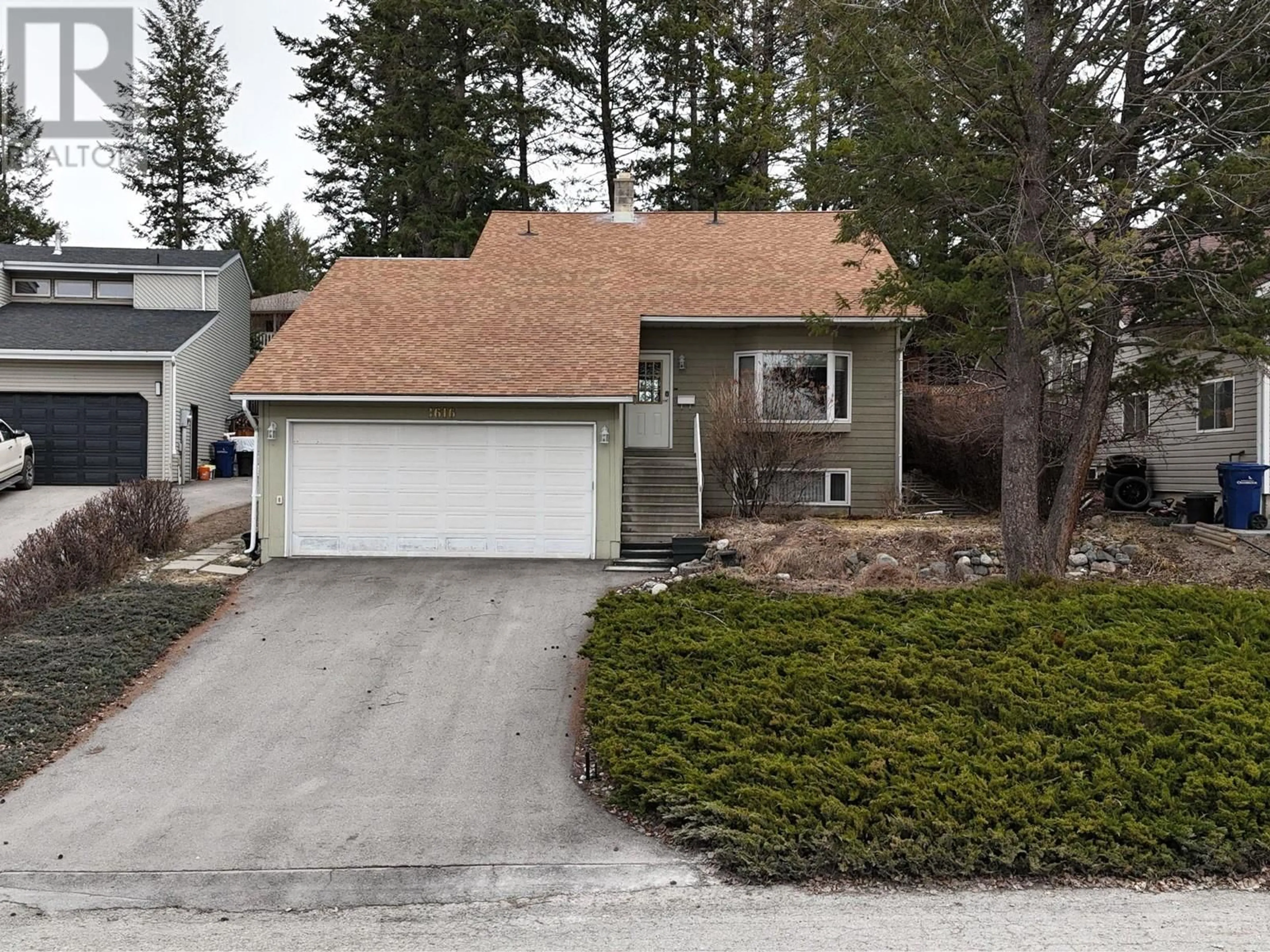 Home with vinyl exterior material, street for 1616 MT PROCTOR PLACE NORTH, Cranbrook British Columbia V1C5V7