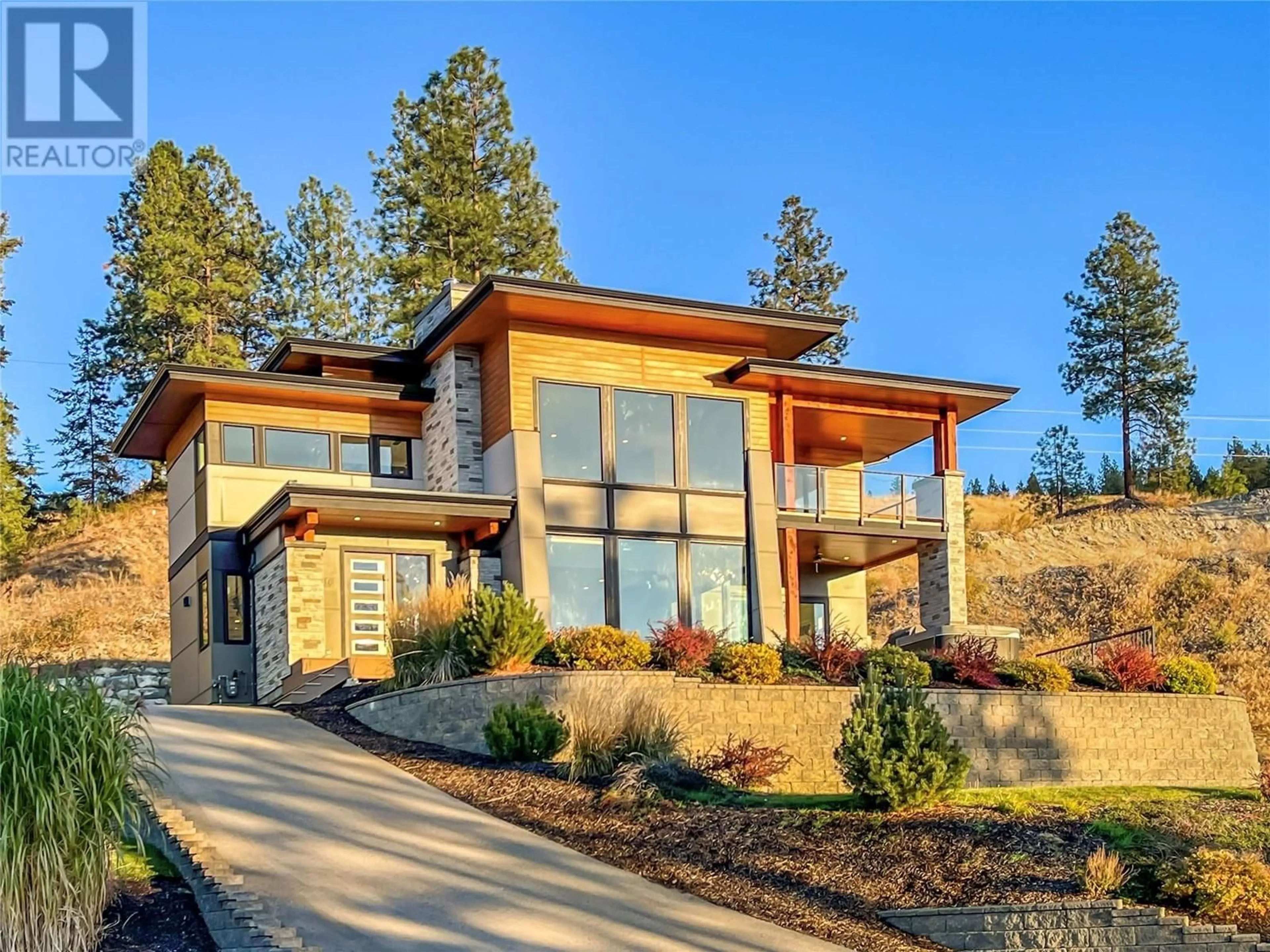 Home with brick exterior material, mountain view for 130 FLAGSTONE RISE, Naramata British Columbia V0H1N1