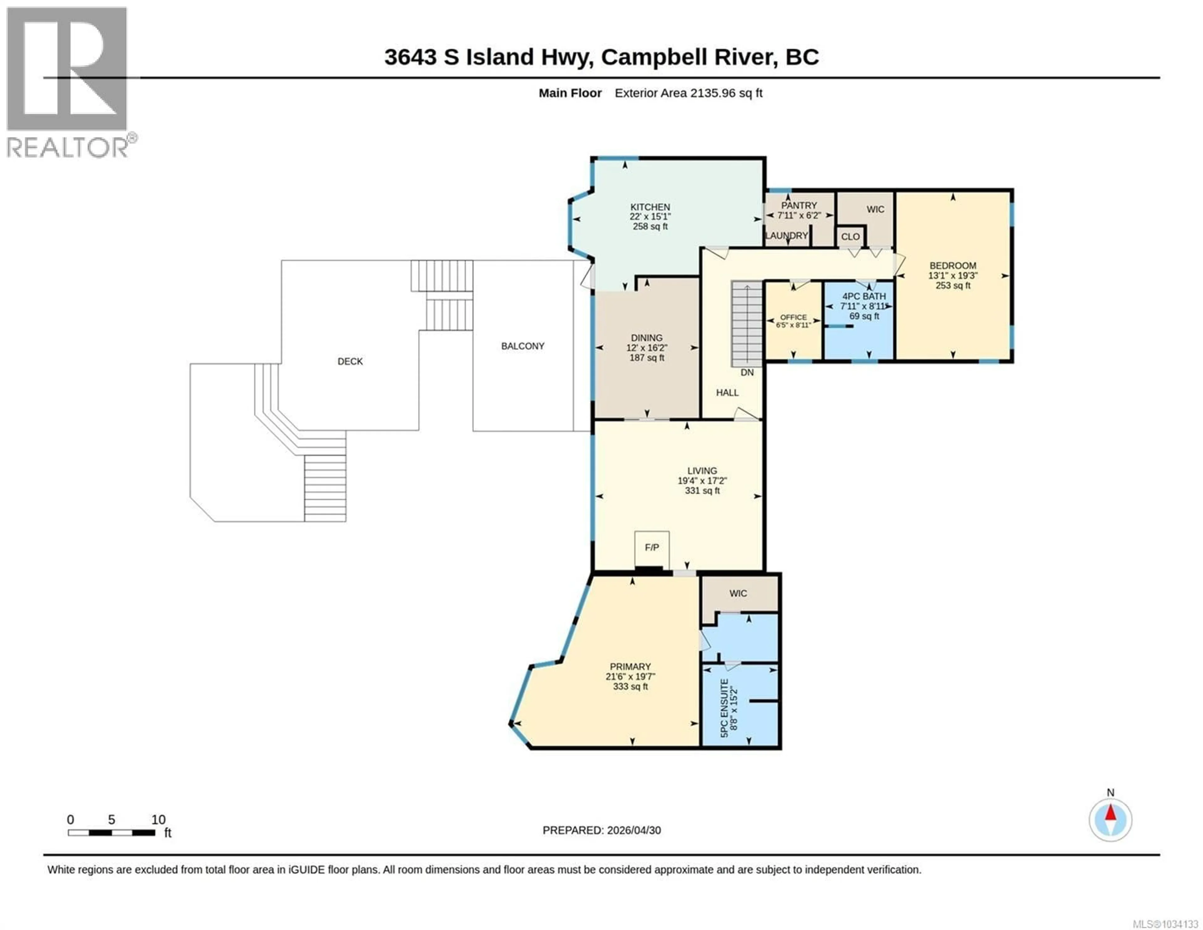 Floor plan for 3643 ISLAND HIGHWAY SOUTH, Campbell River British Columbia V9W1E5