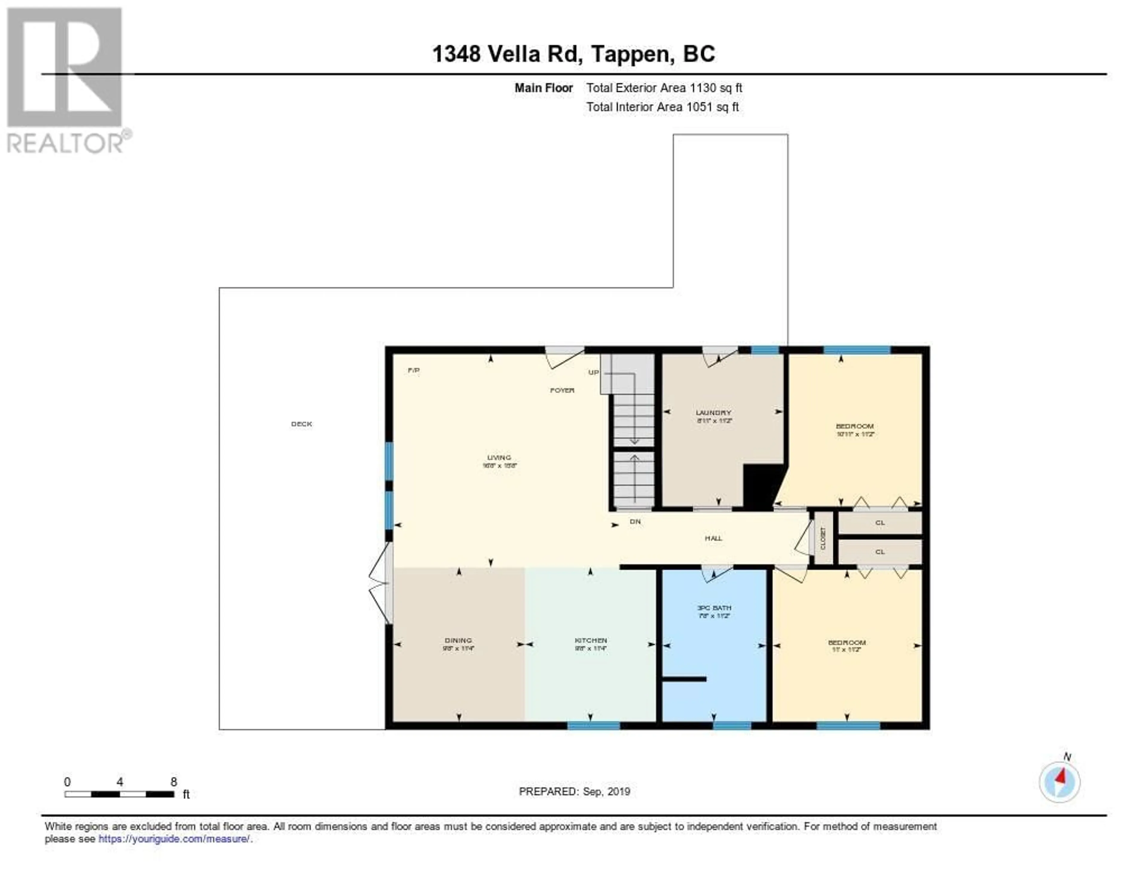 Floor plan for 1348 VELLA ROAD, Tappen British Columbia V0E2X2