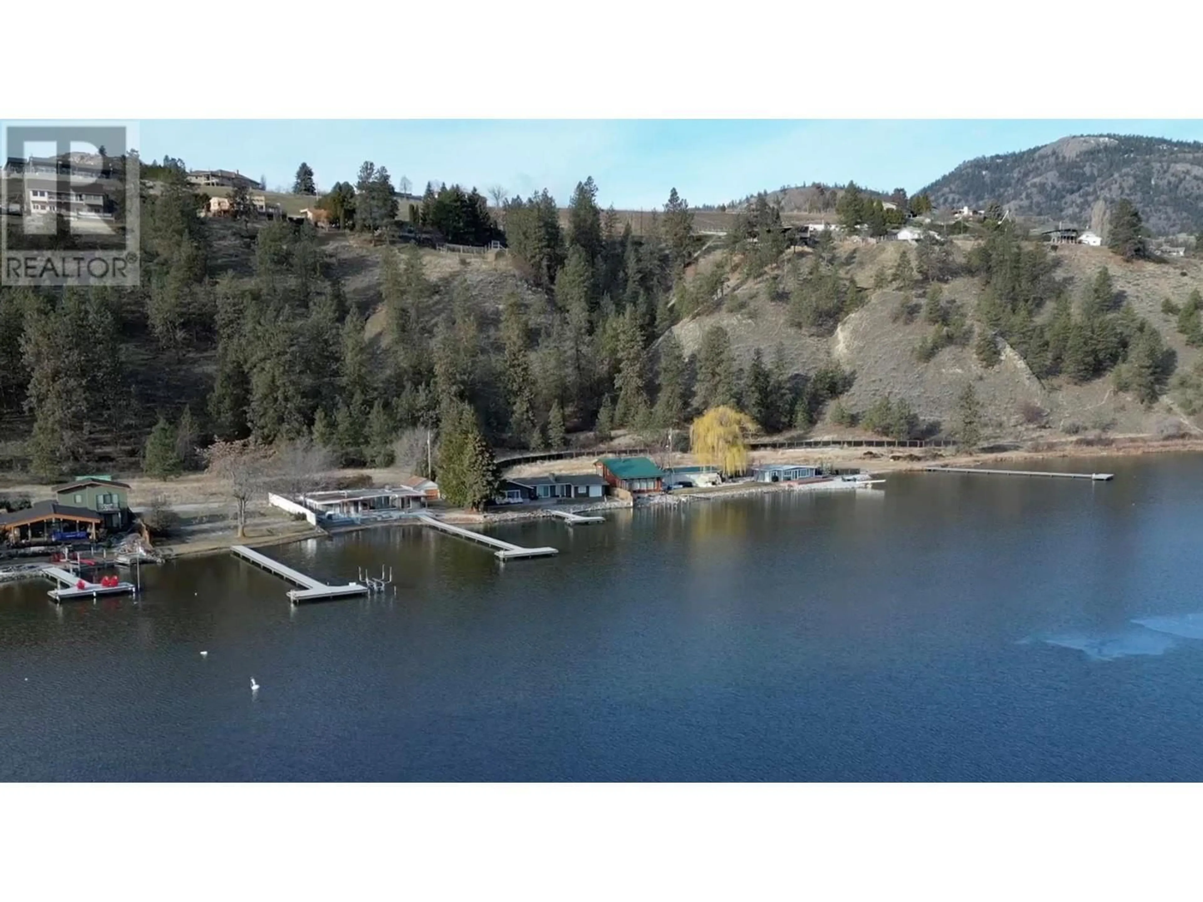 A pic from outside/outdoor area/front of a property/back of a property/a pic from drone, water/lake/river/ocean view for 266 ALDER AVENUE, Kaleden British Columbia V0H1K0