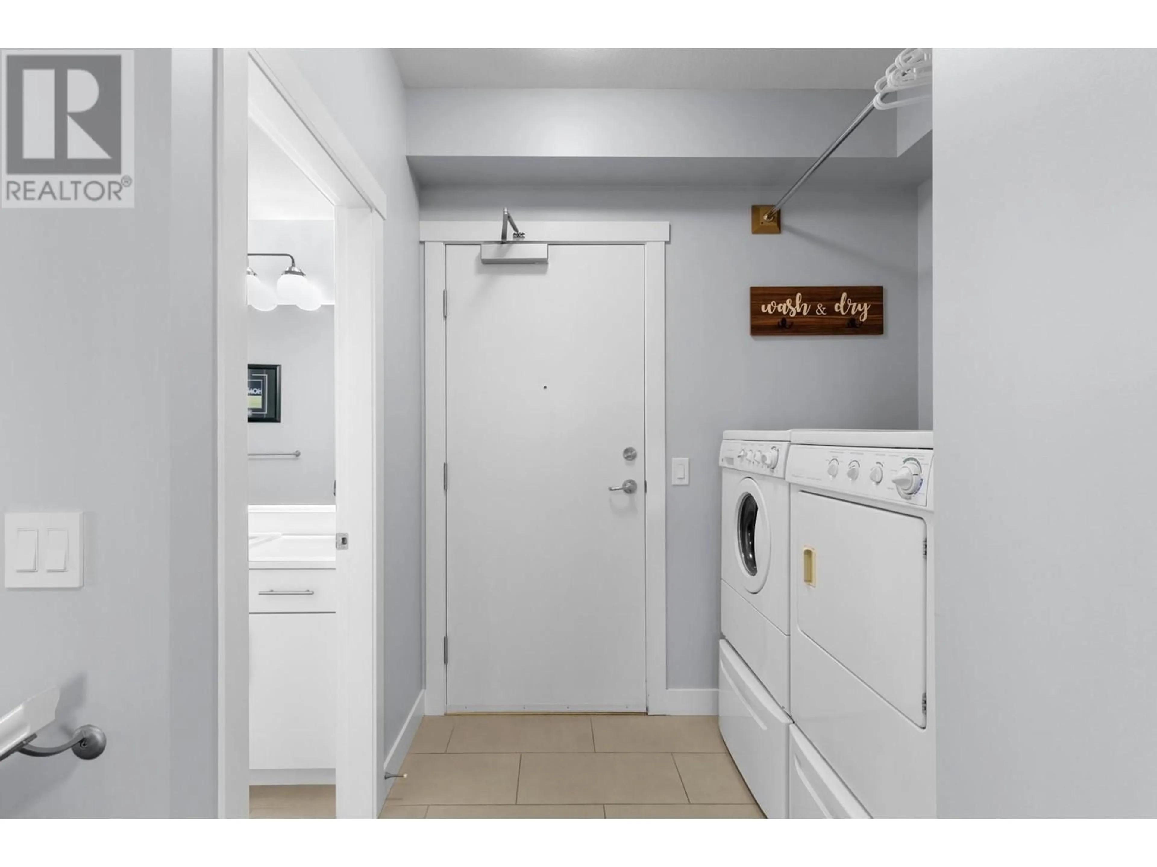Laundry room for 214 - 700 MARTIN AVENUE, Kelowna British Columbia V1Y6V4