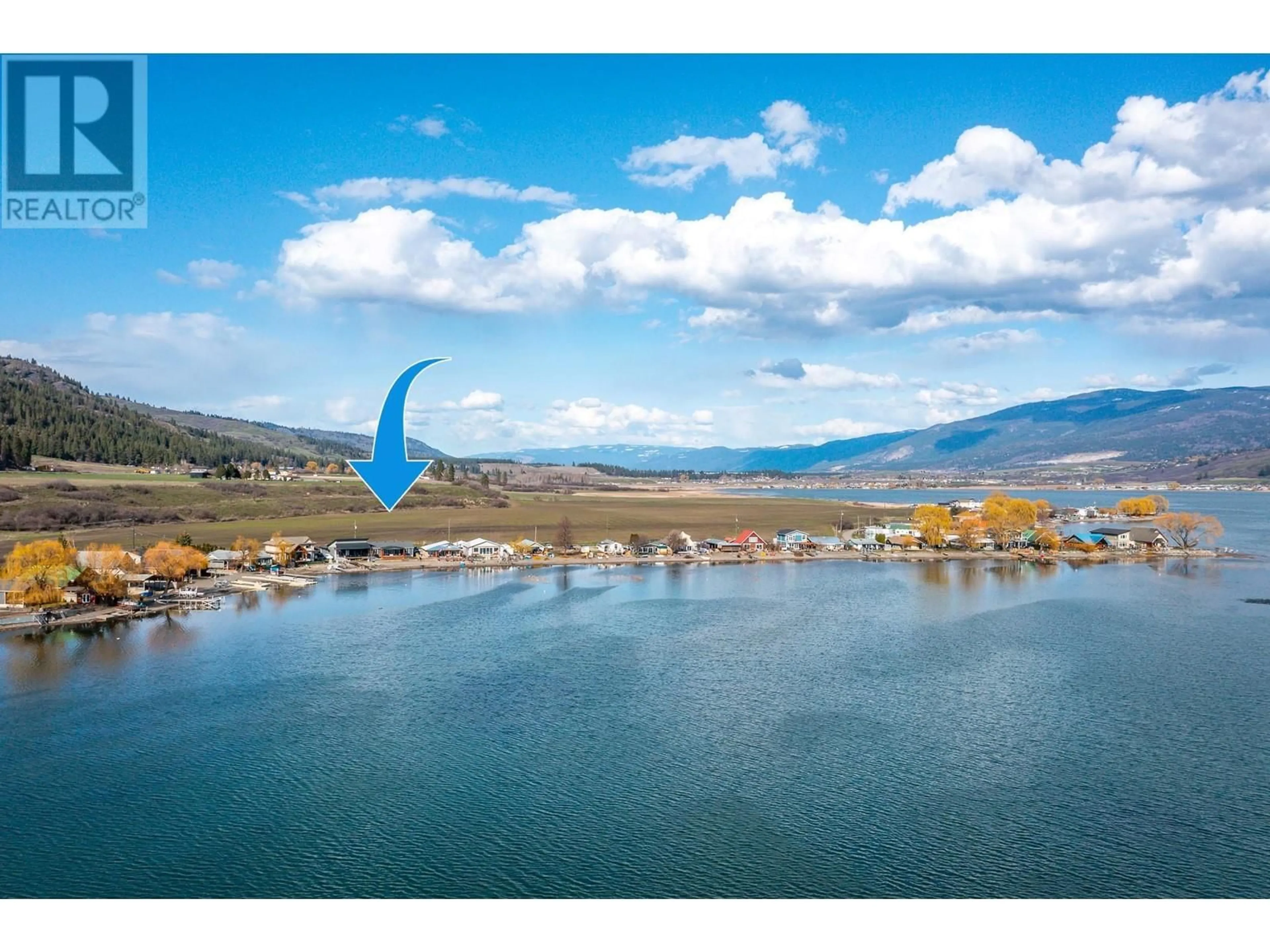 A pic from outside/outdoor area/front of a property/back of a property/a pic from drone, water/lake/river/ocean view for 11 LOUIS ESTATES ROAD, Vernon British Columbia V1H2A6
