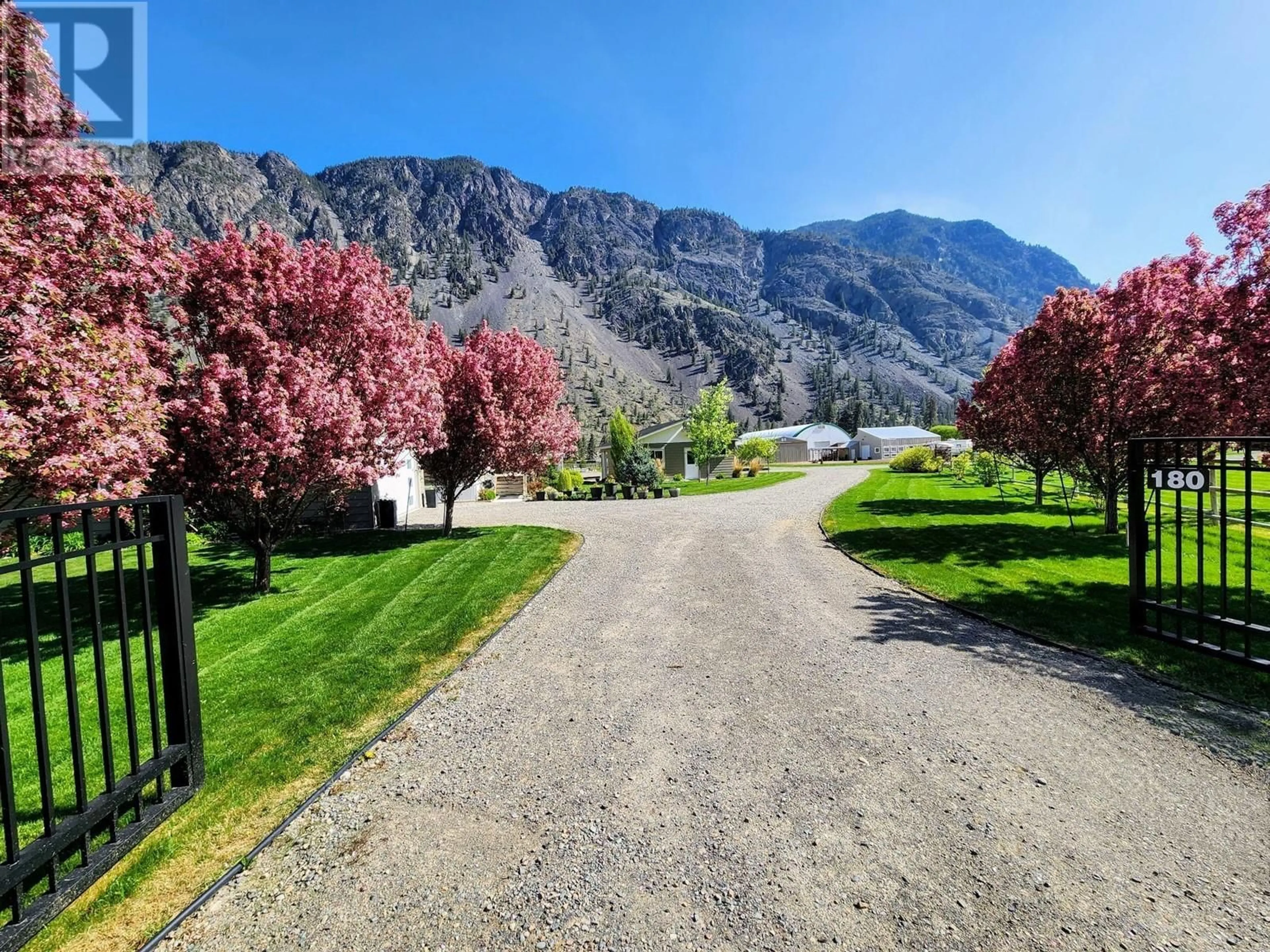 A pic from outside/outdoor area/front of a property/back of a property/a pic from drone, mountain view for 178 ASHNOLA ROAD, Keremeos British Columbia V0X1N1