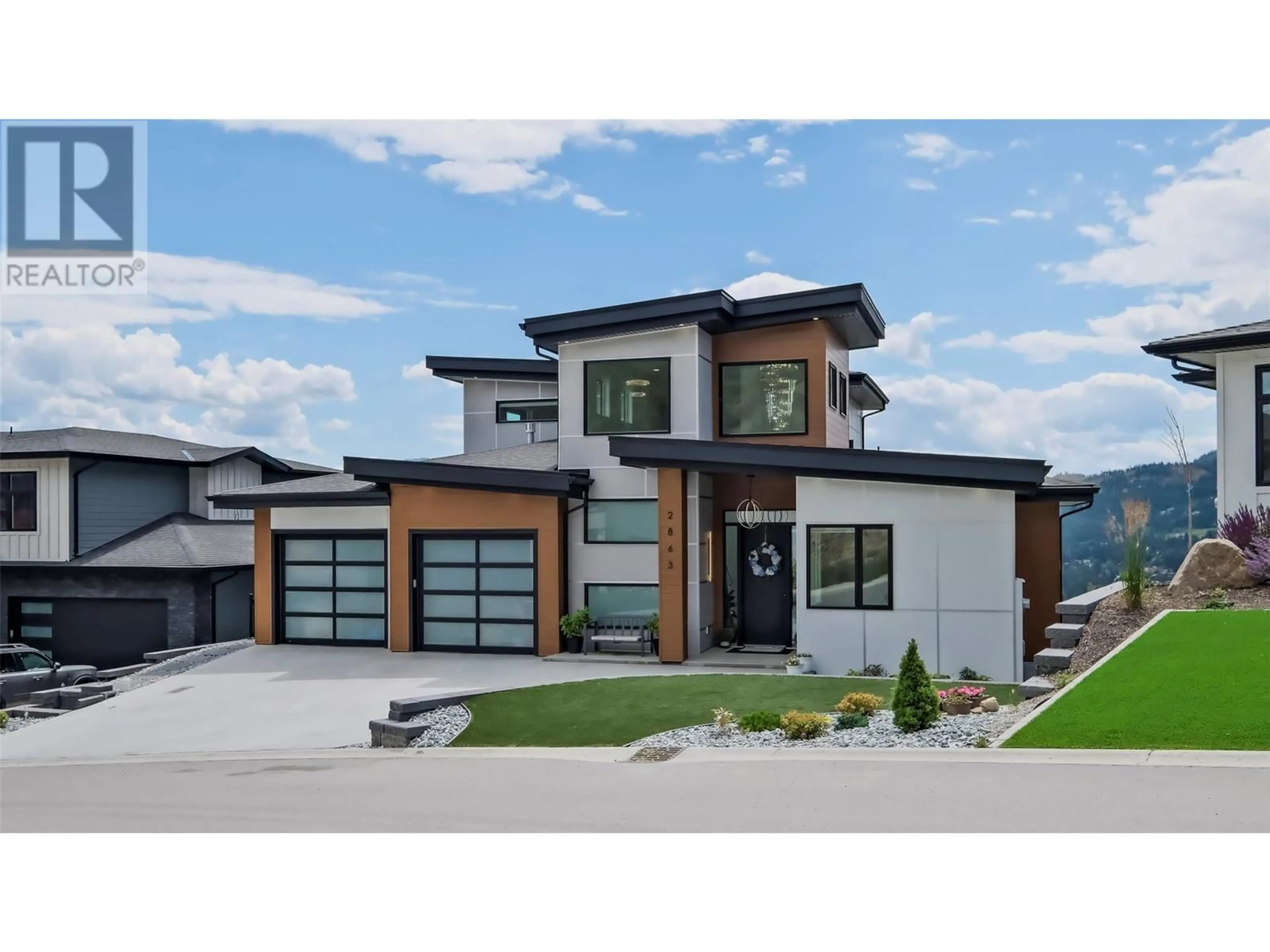 Home with brick exterior material, street for 2863 COPPER RIDGE DRIVE, West Kelowna British Columbia V4T0E7