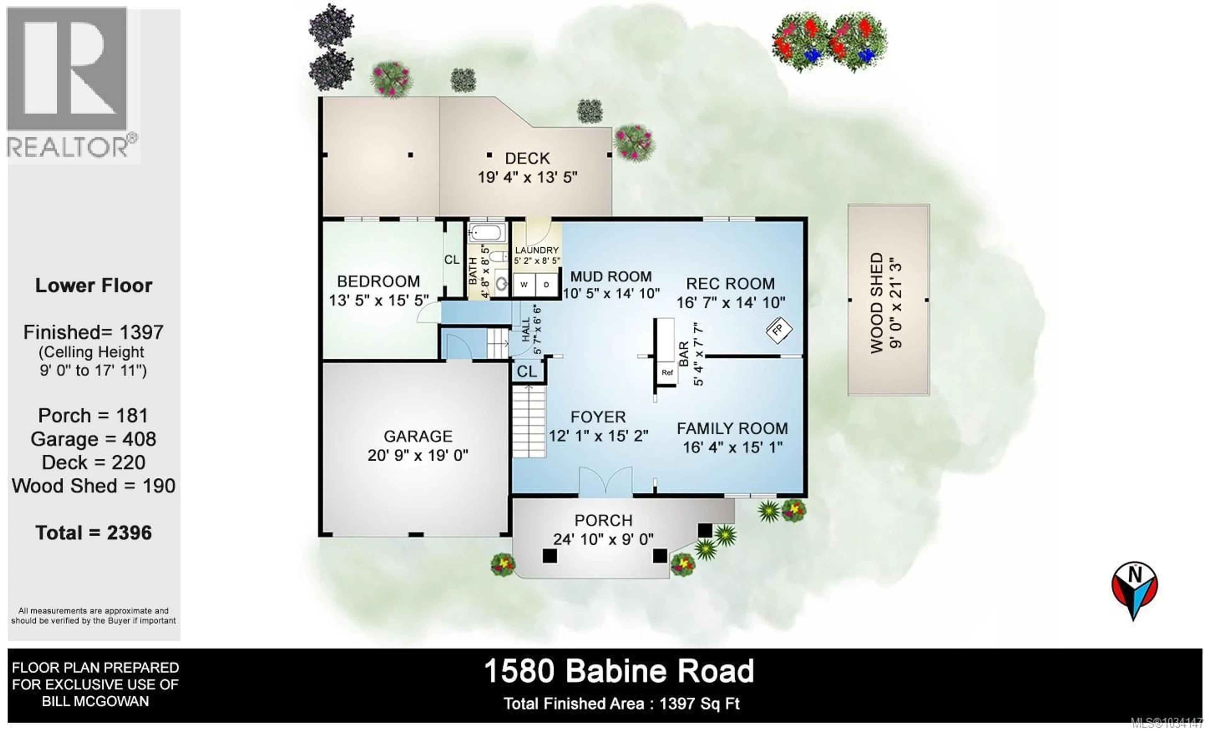 Floor plan for 1580 BABINE ROAD, Crofton British Columbia V0R1R0