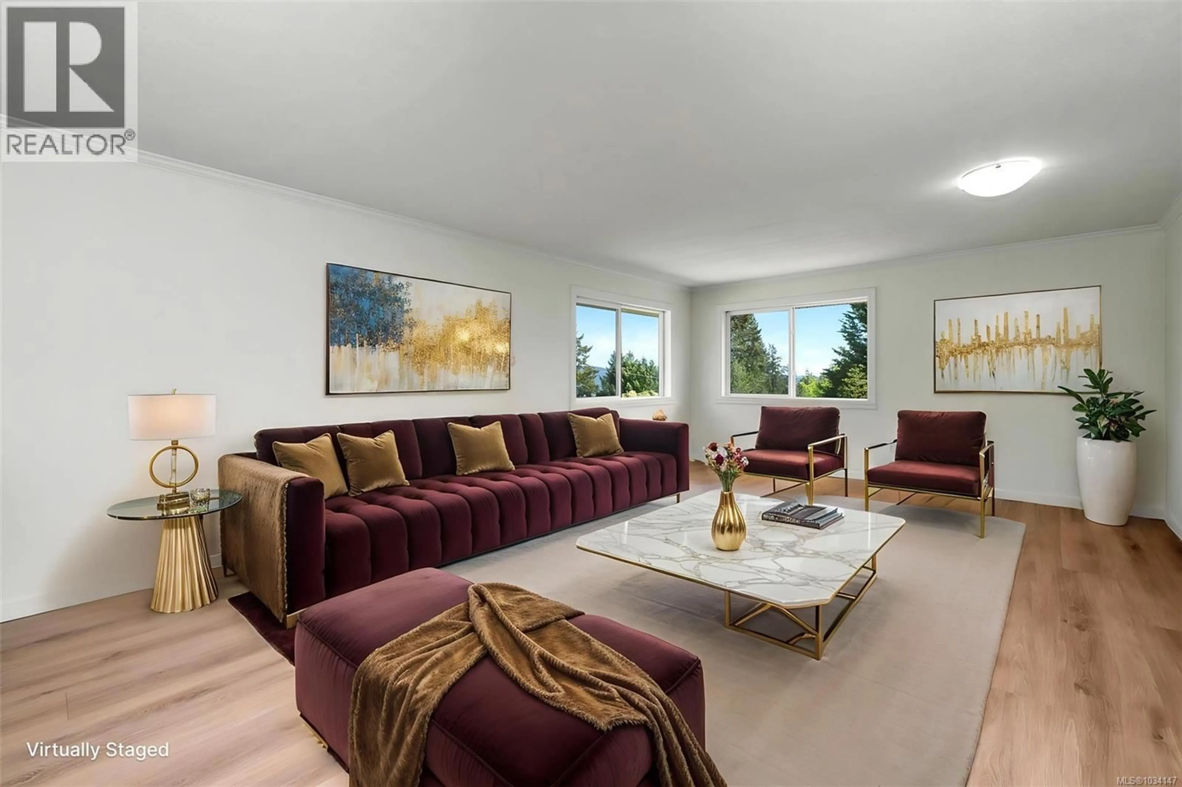 Living room with furniture, unknown for 1580 BABINE ROAD, Crofton British Columbia V0R1R0