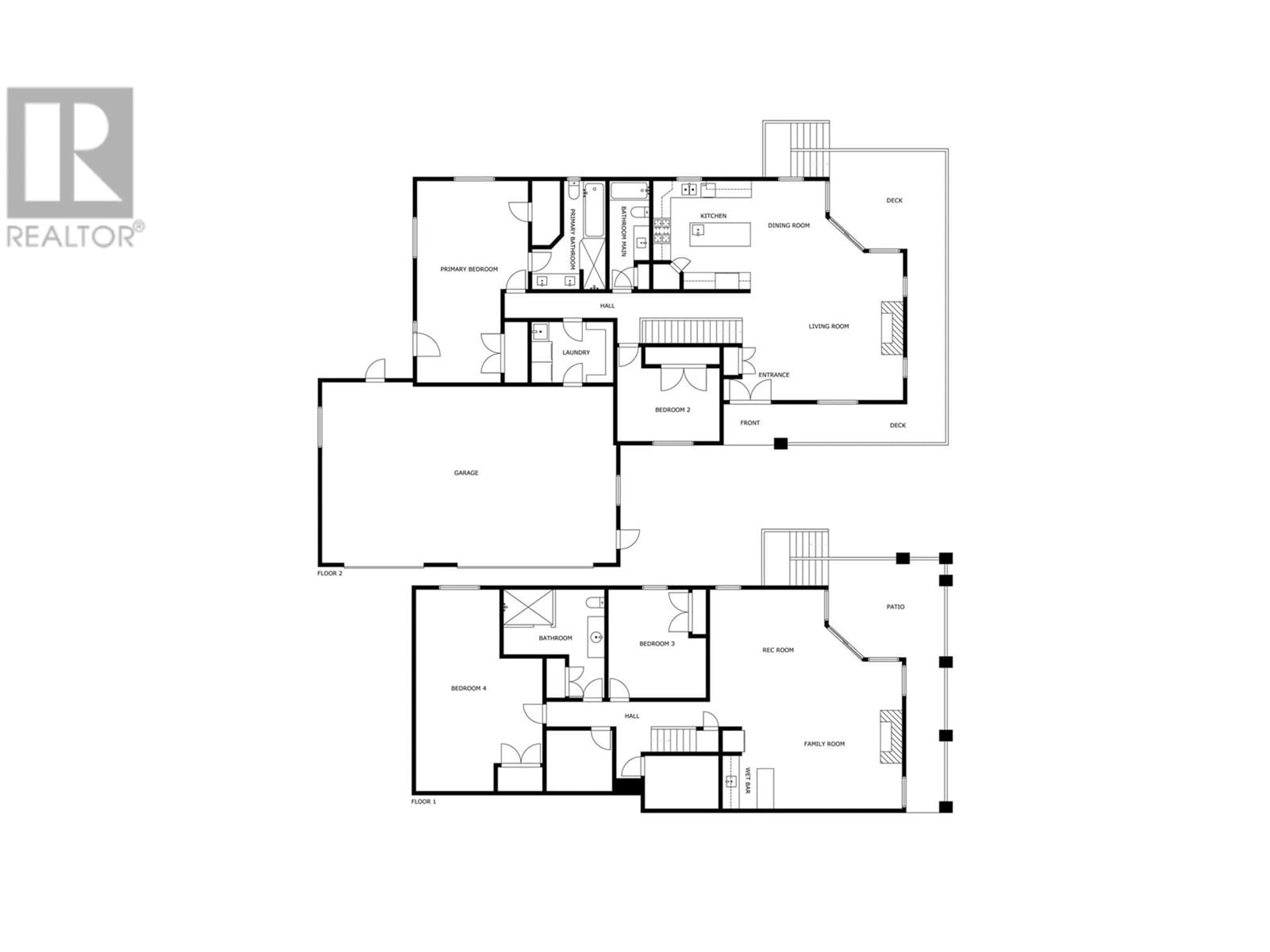 Floor plan for 4140 20 STREET NORTHEAST, Salmon Arm British Columbia V1E2A3