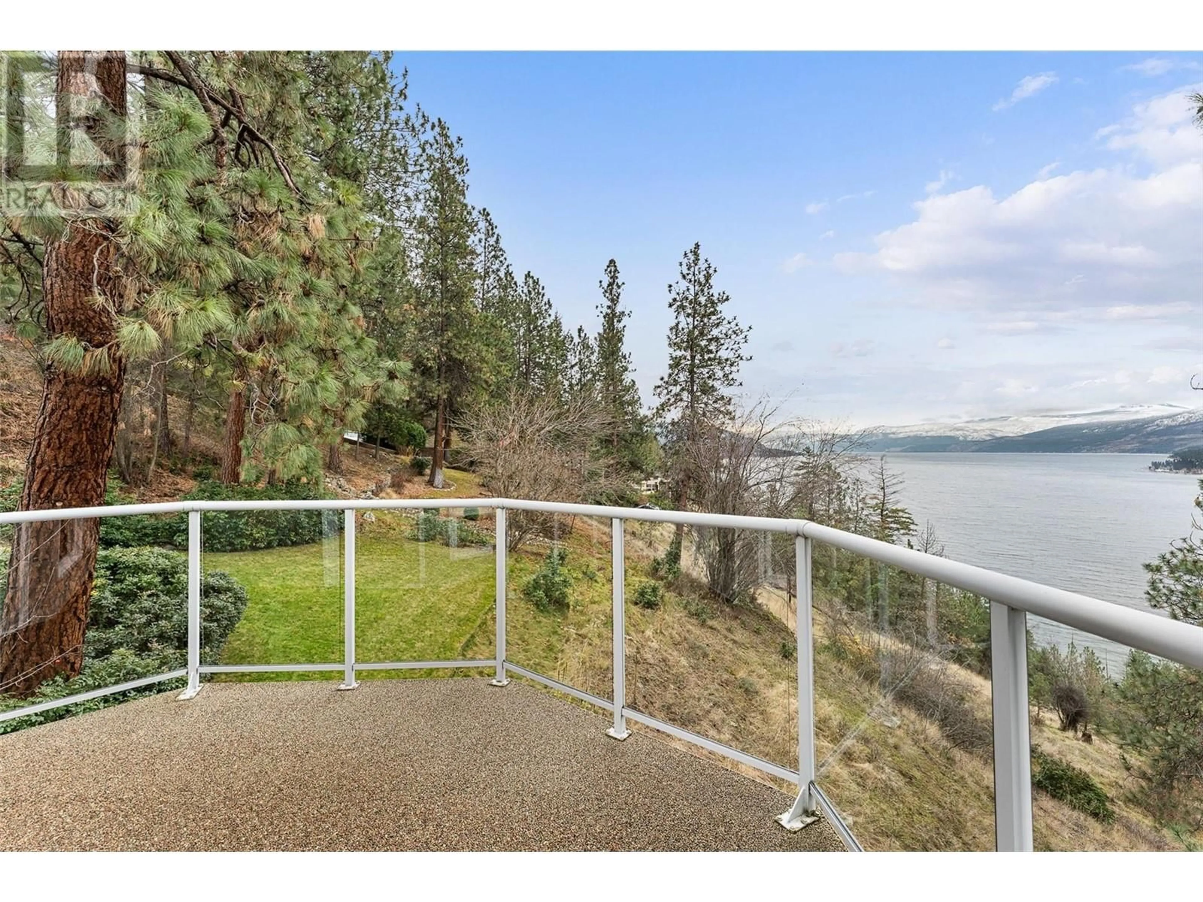 Patio, water/lake/river/ocean view for 23 - 9060 TRONSON ROAD, Vernon British Columbia V1H1E7