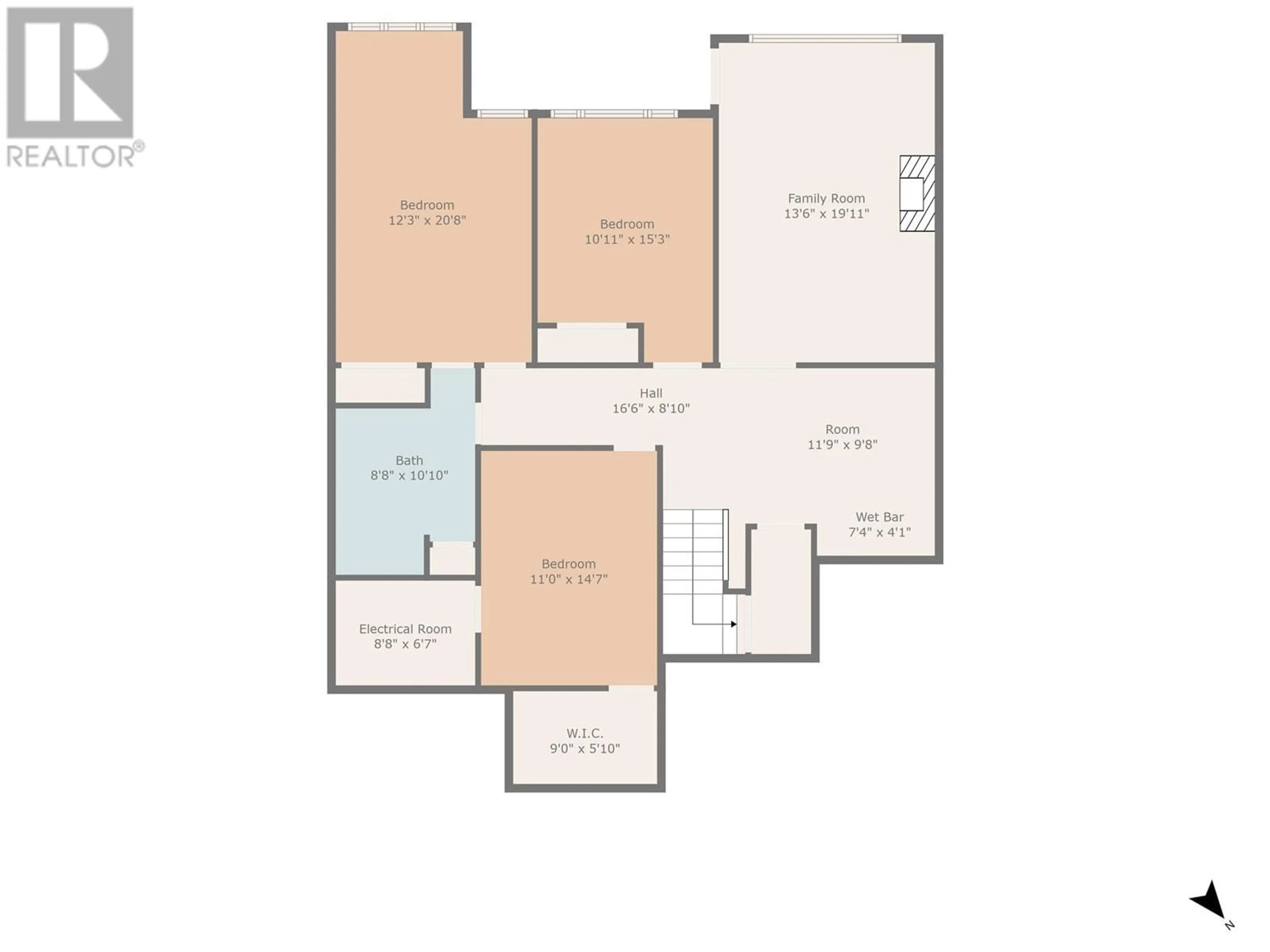 Floor plan for 8 - 3800 GALLAGHERS PINNACLE WAY, Kelowna British Columbia V1W3Z8