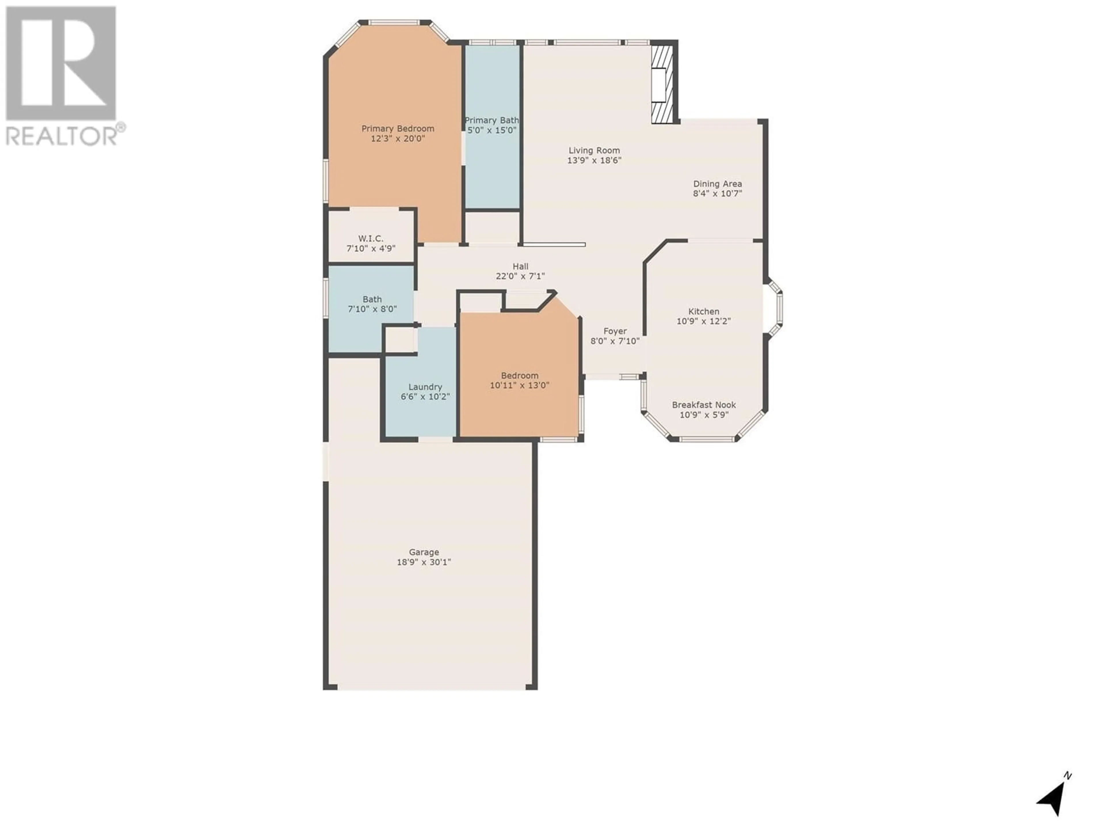 Floor plan for 3964 GALLAGHERS PARKWAY, Kelowna British Columbia V1W3Z8