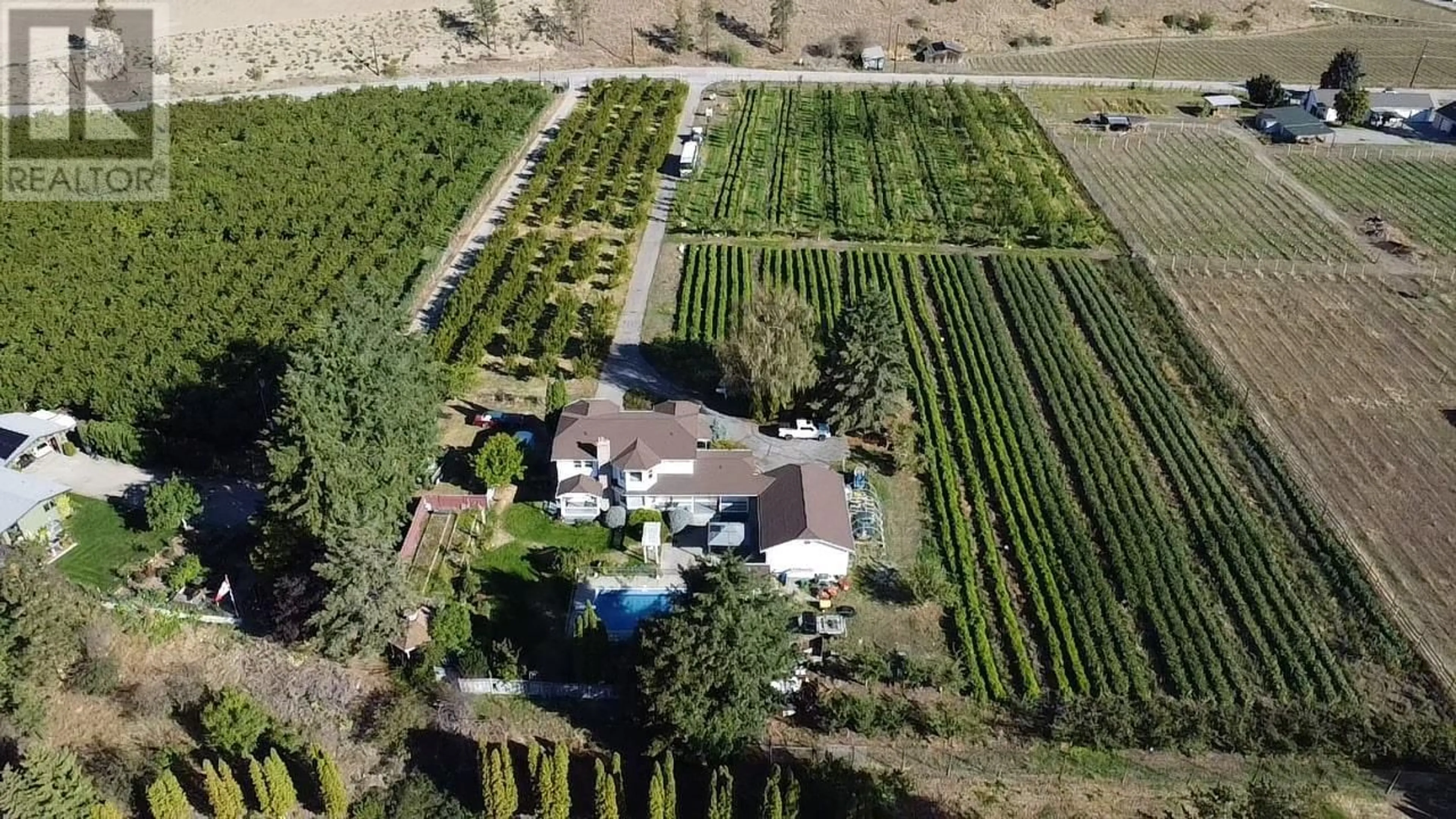 A pic from outside/outdoor area/front of a property/back of a property/a pic from drone, unknown for 12021 JONES FLAT ROAD, Summerland British Columbia V0H1Z0